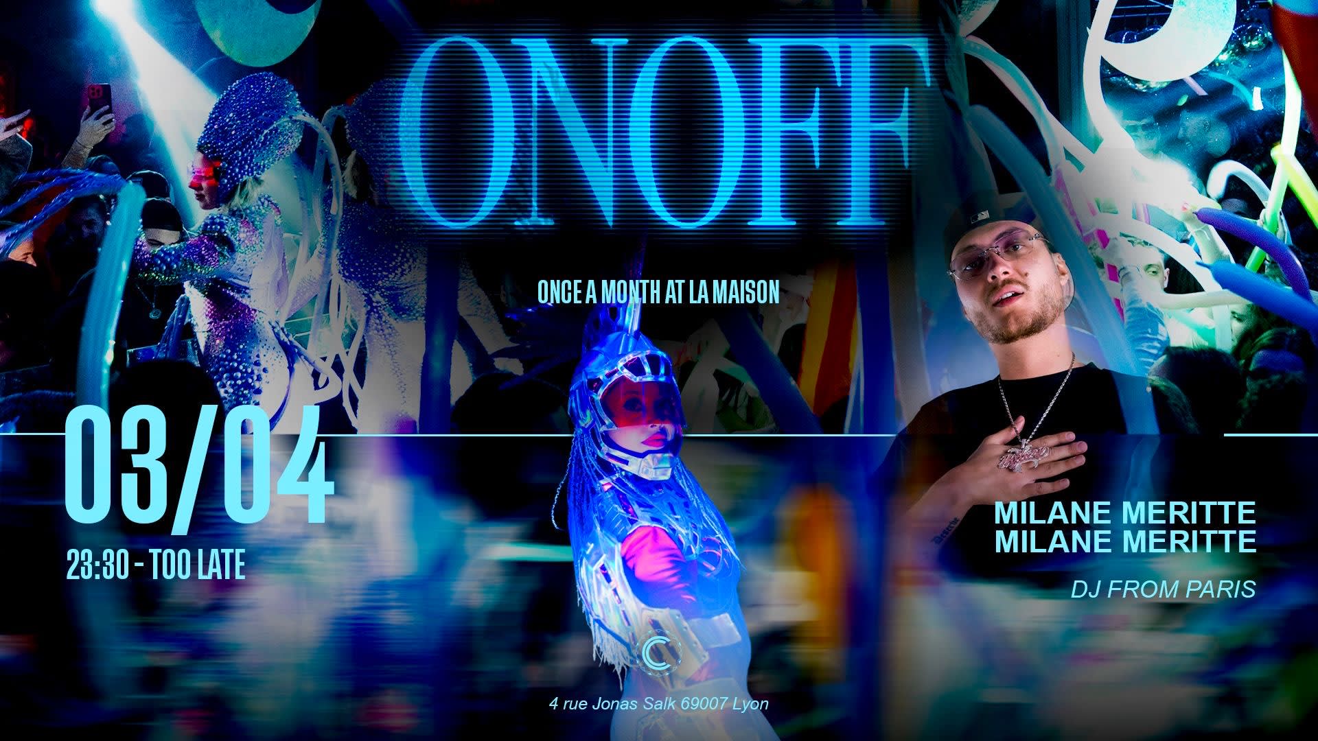 On Off Party - La Maison Cover