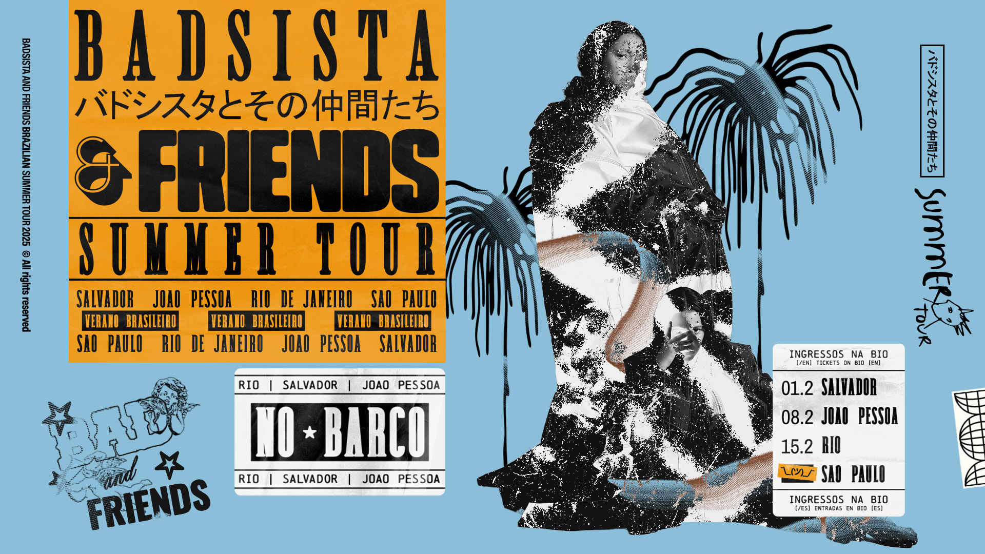 Badsista & Friends Rio De Janeiro No Barco Cover