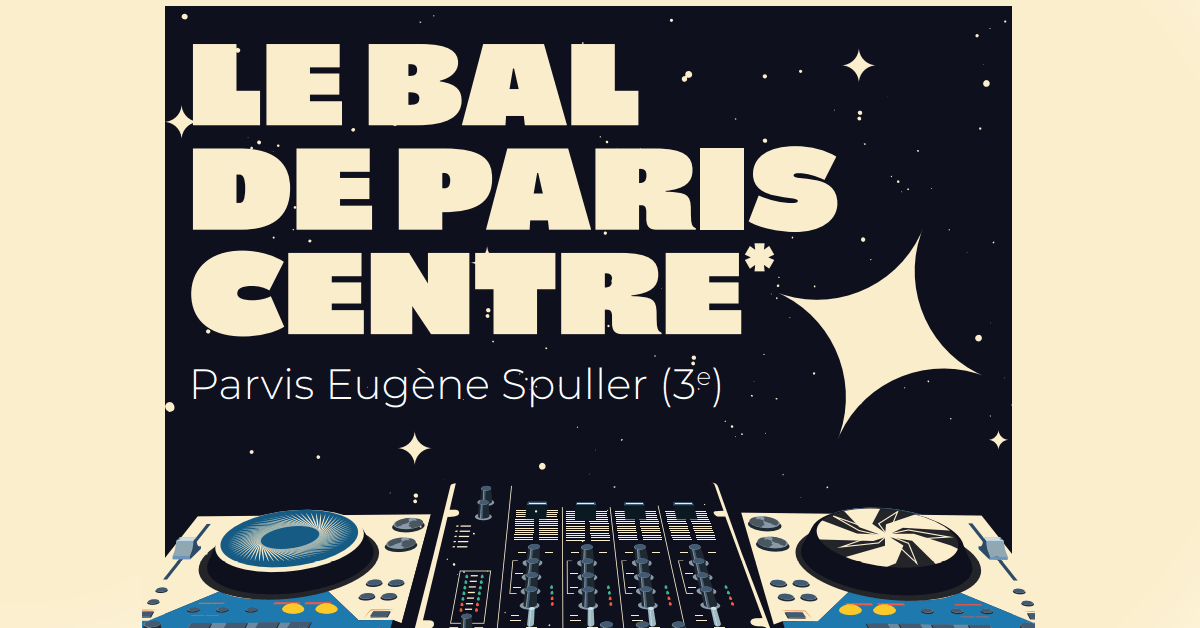 (Open Air-Gratuit) Bal De Paris Centre : Plastic Bamboo, Bkg Cover