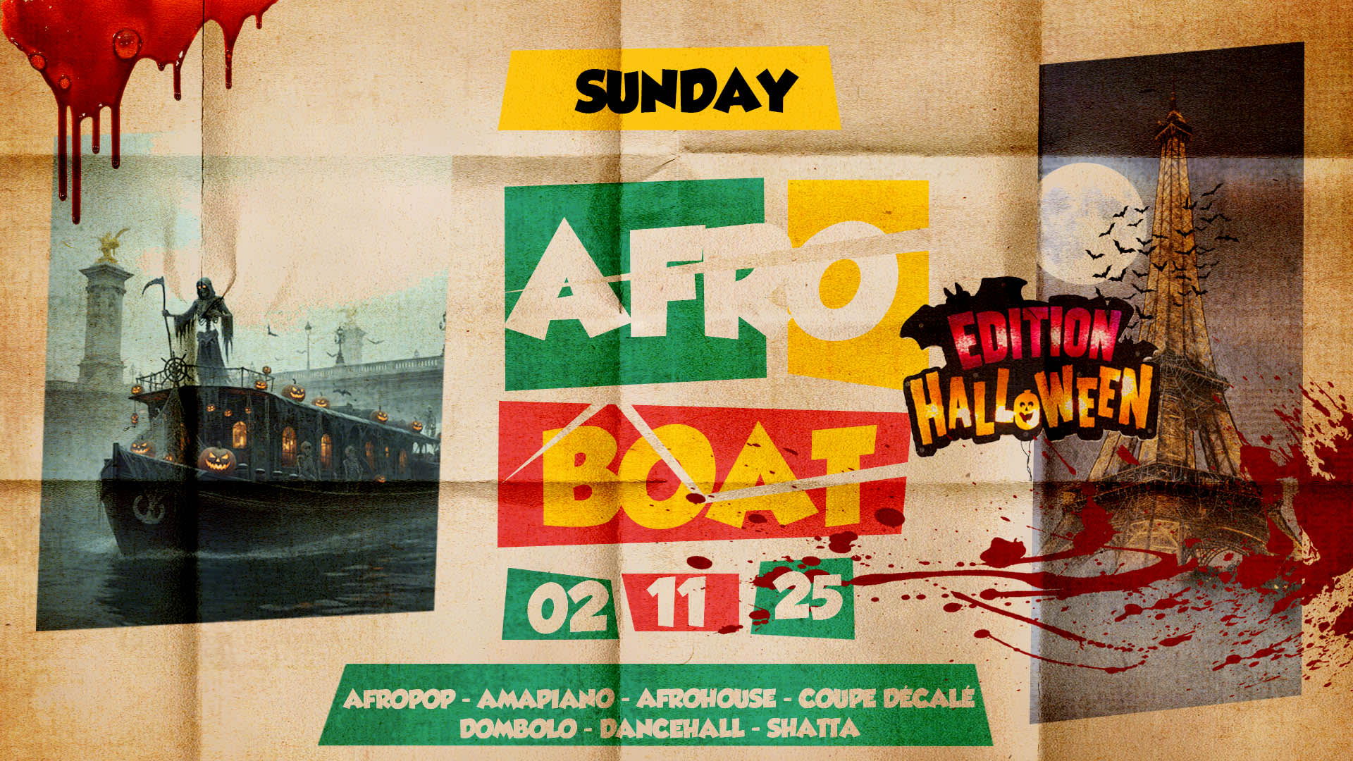 Afroboat - Halloween Edition Cover