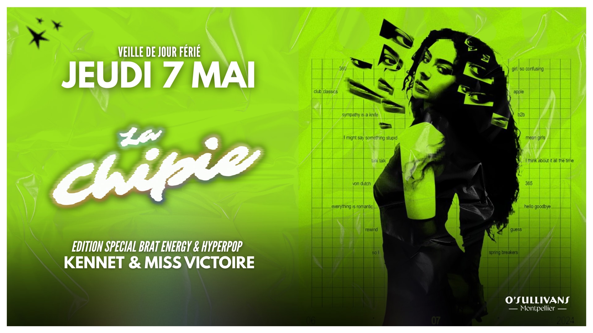 La Chipie - Brat Rave Cover