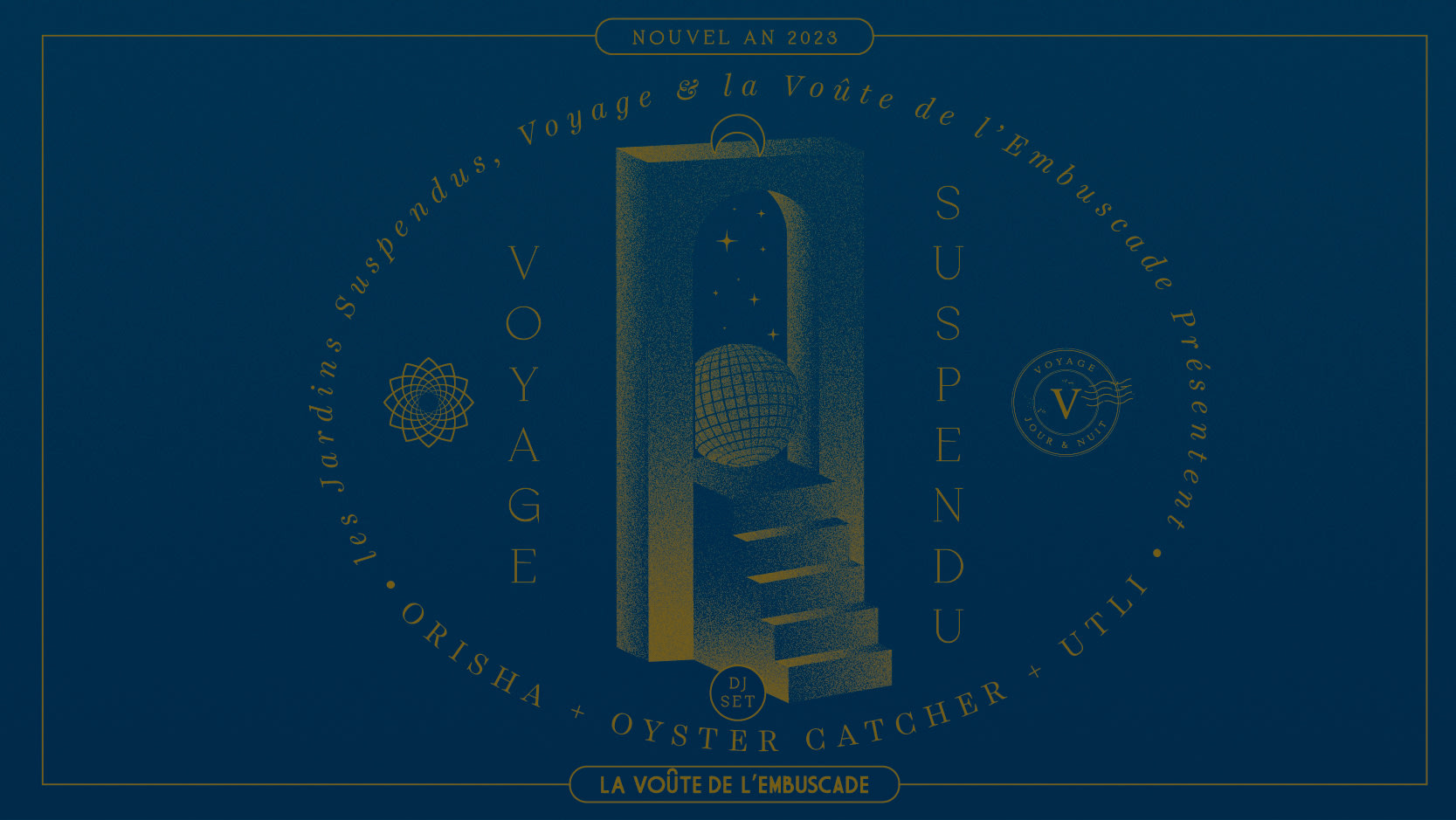 Voyage Suspendu : Happy New Year Cover