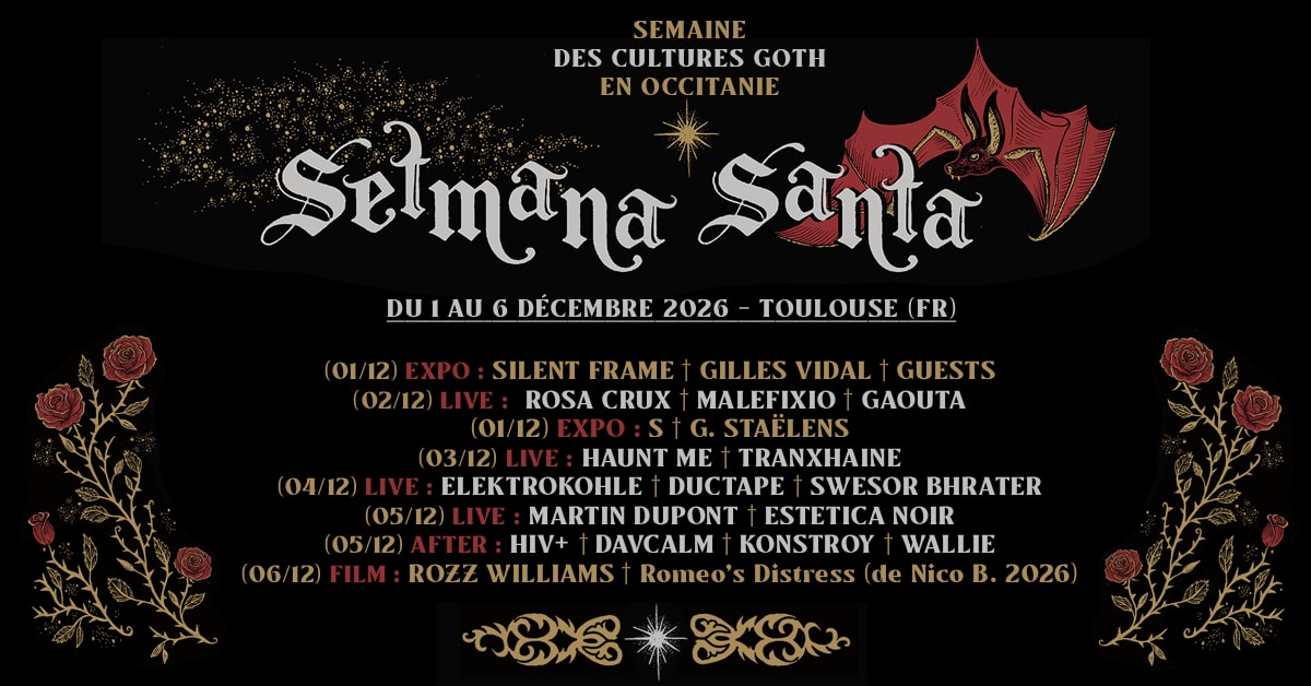 Martin Dupont + Estetica Noir @Setmana Santa 2026 - Toulouse Cover
