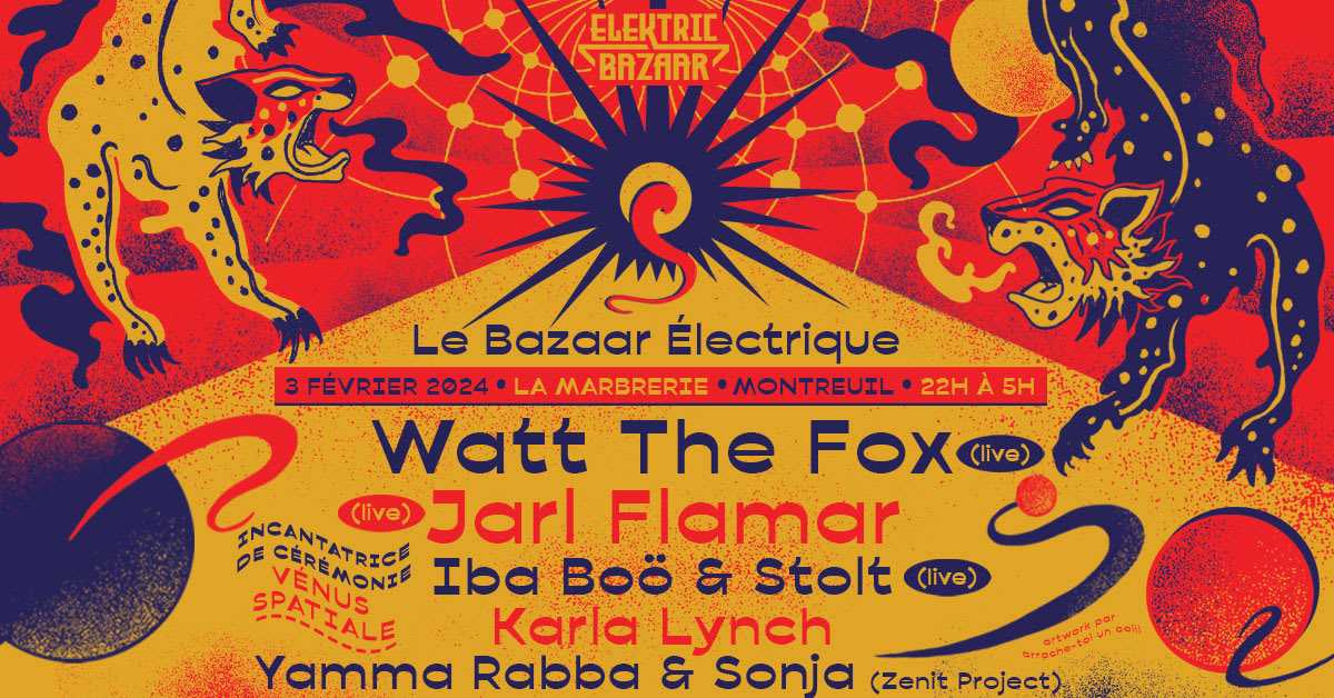 Le Bazaar Électrique: Watt The Fox, Jarl Flamar & More Cover