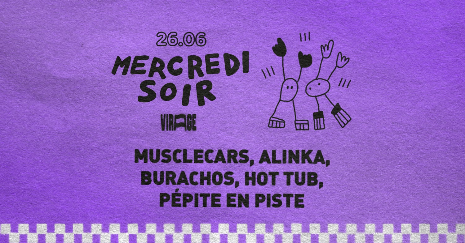 Mercredi Soir: Musclecars, Alinka, Hot Tub, Pépite En Piste Cover