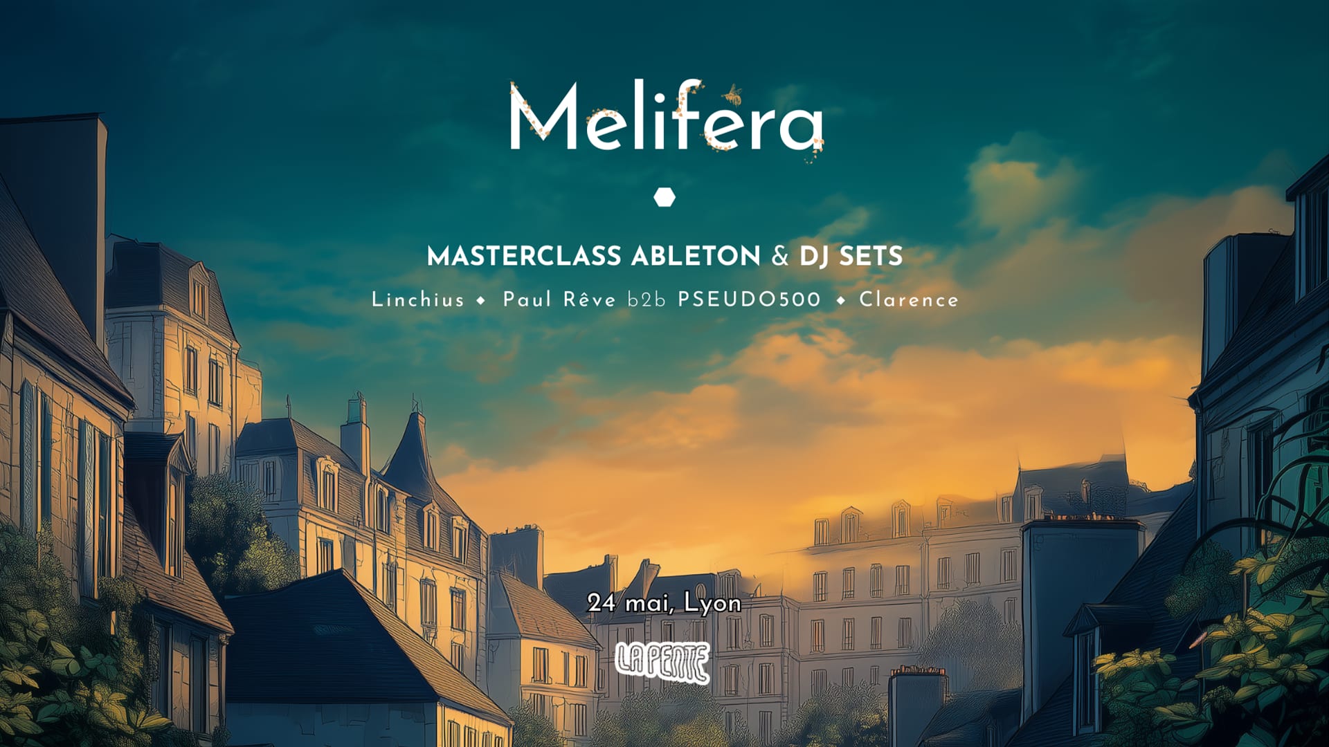 Melifera À La Pente : Dj Set & Masterclass Ableton Cover