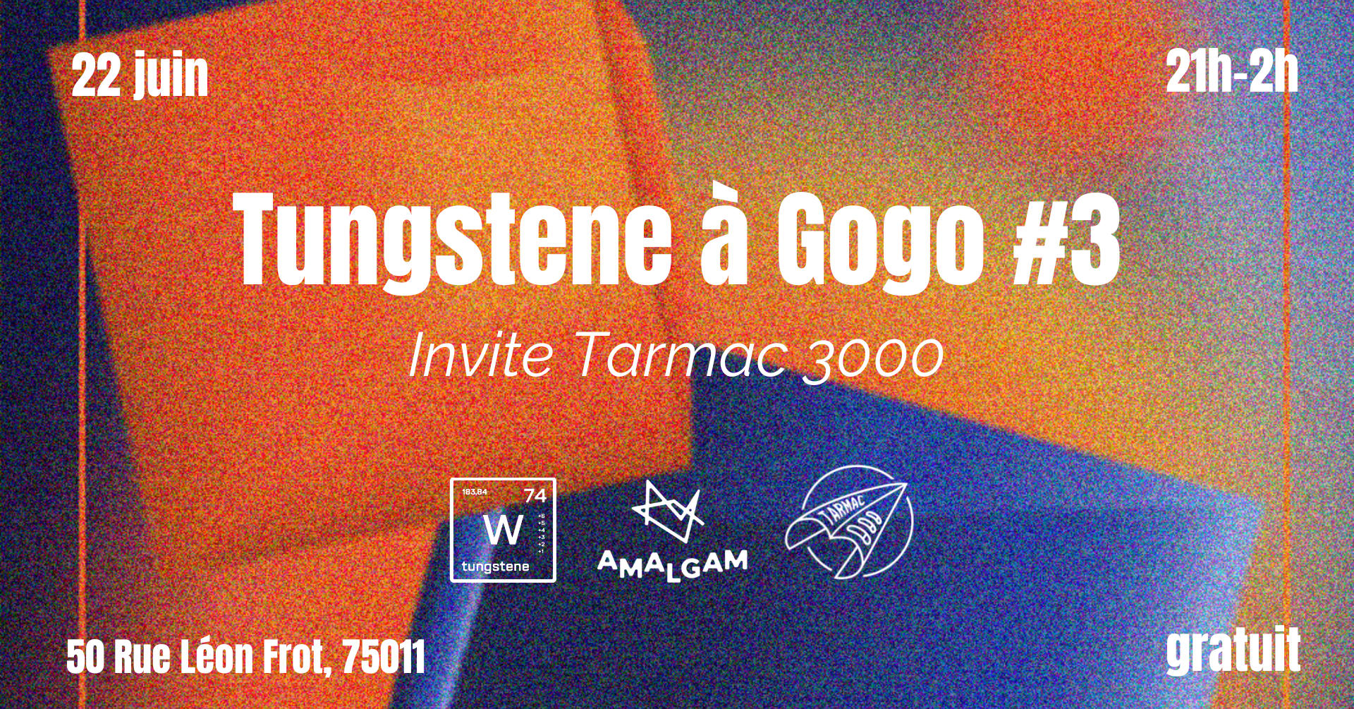 Tungstene À Gogo #3 Avec Tarmac 3000 Cover
