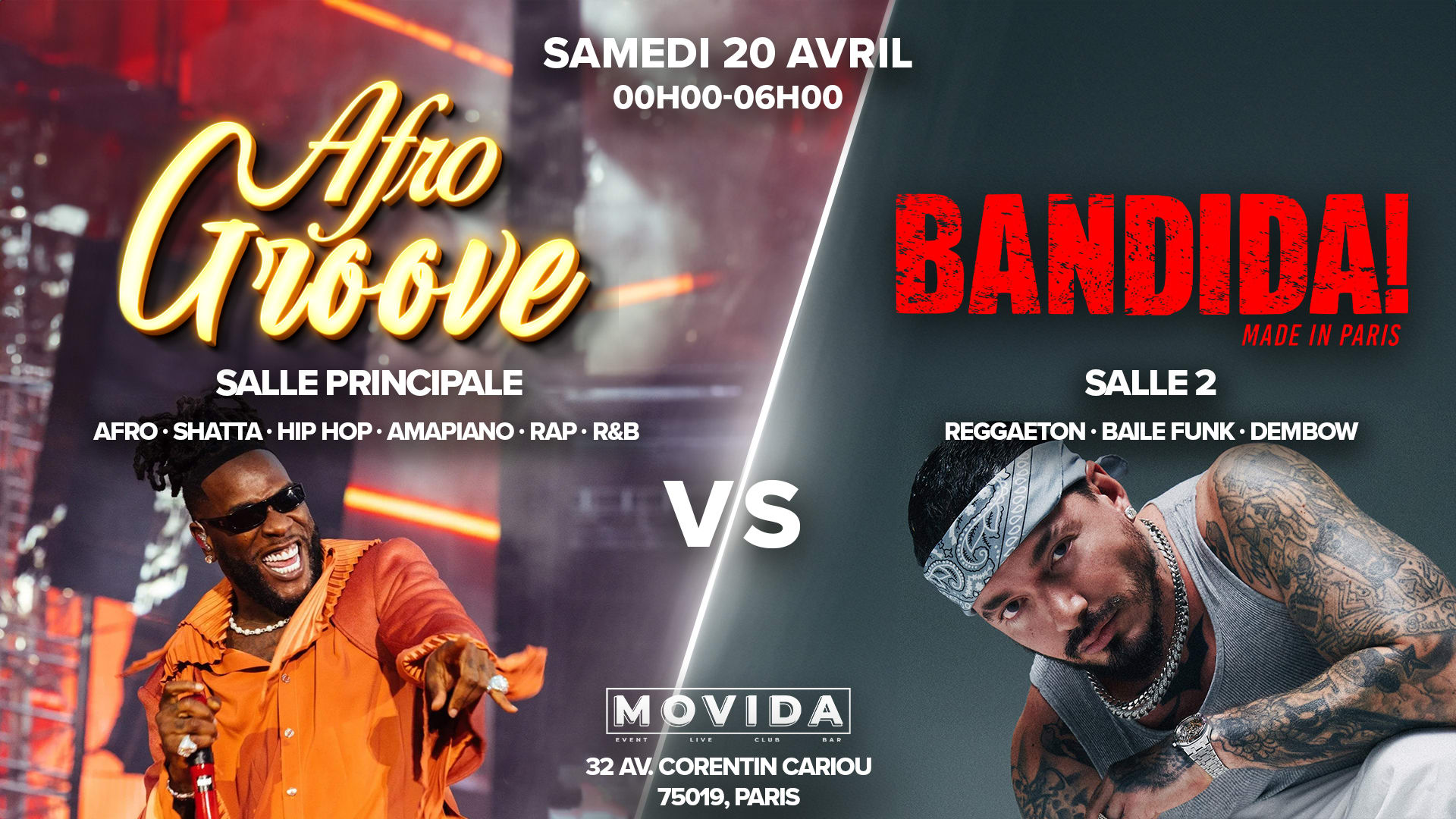 Reggaeton, Baile Funk, Dembow Vs Afro, Shatta Cover