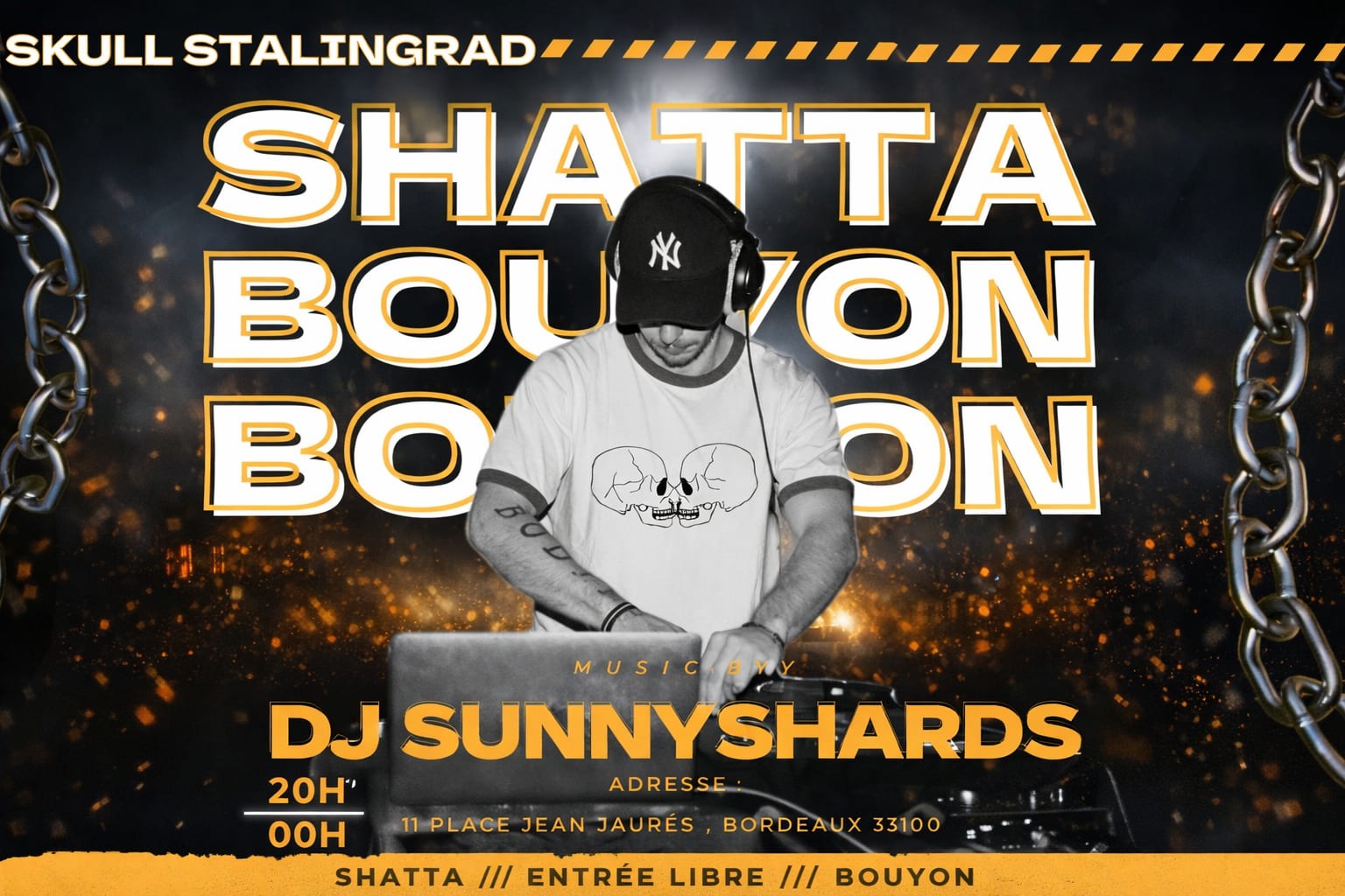 Shatta Skull Night Cover