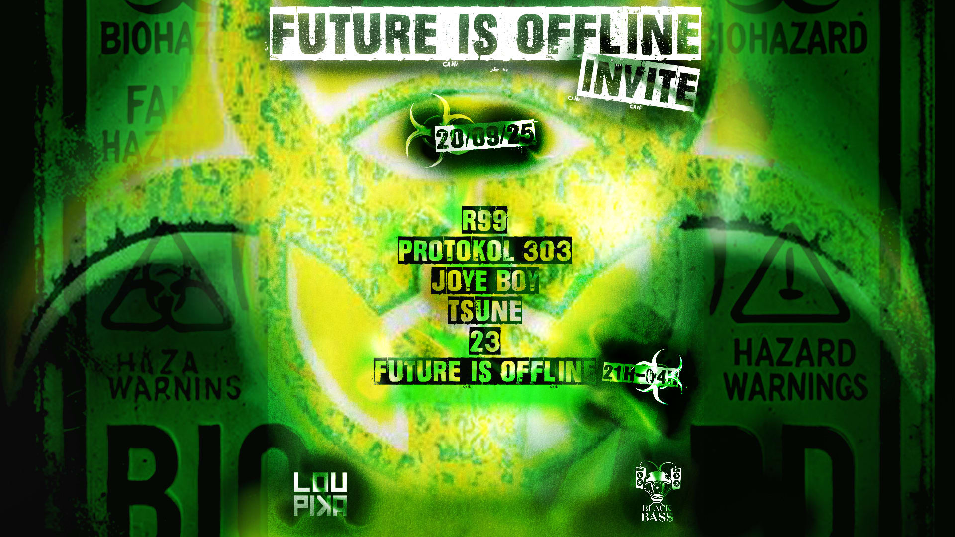 Futur Is Offline Invite : Cover
