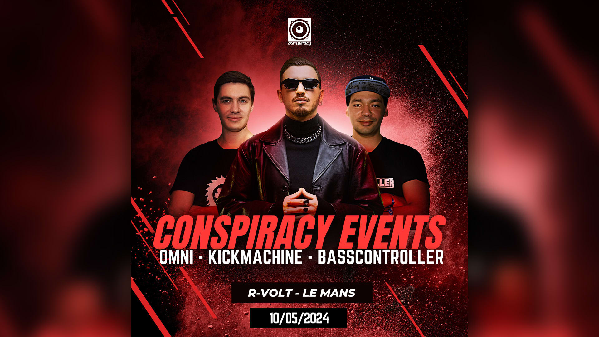 R-Volt X Conspiracy Events Cover