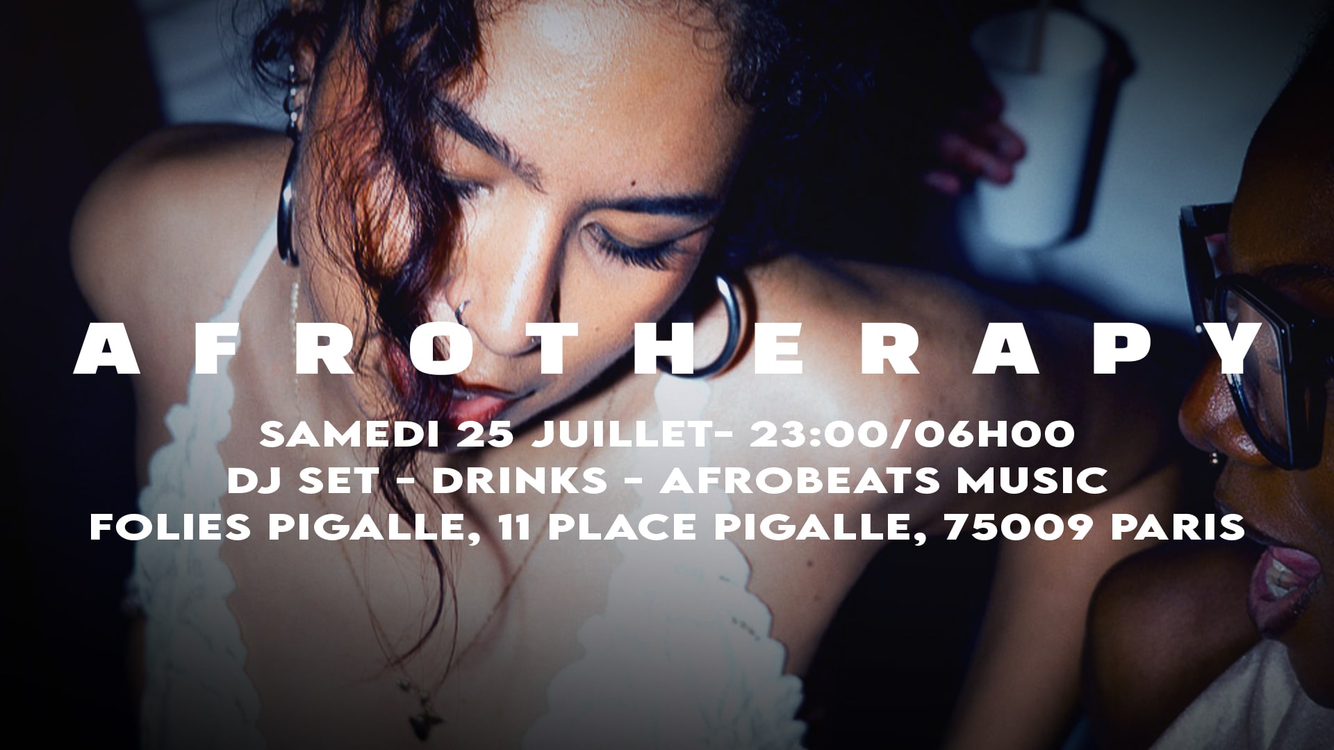 Afrotherapy - Samedi 25 Juillet - Folies Pigalle Cover