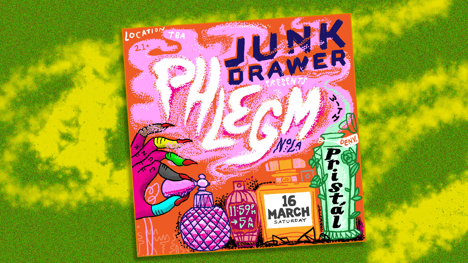 Junk Drawer Feat. Phlegm And Pristal Cover