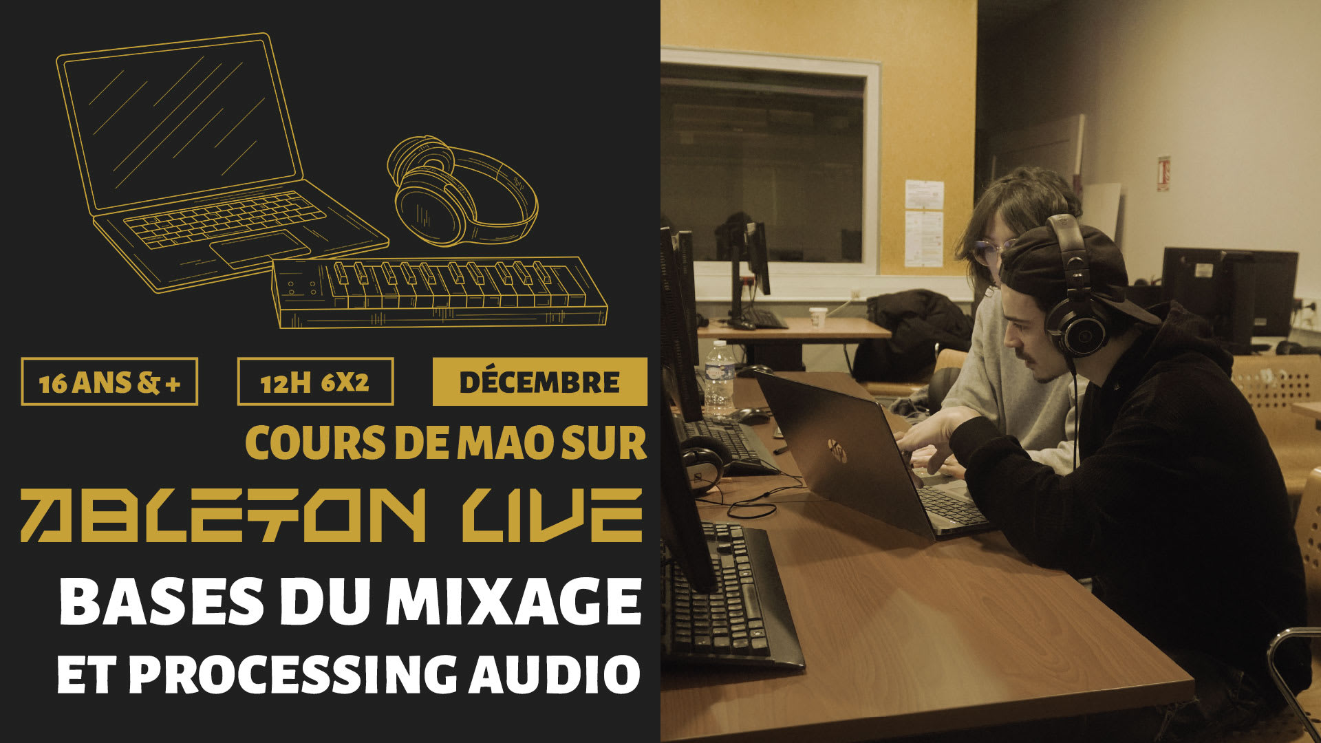 Cours : Bases Du Mixage Et Processing Audio Sur Ableton Live Cover
