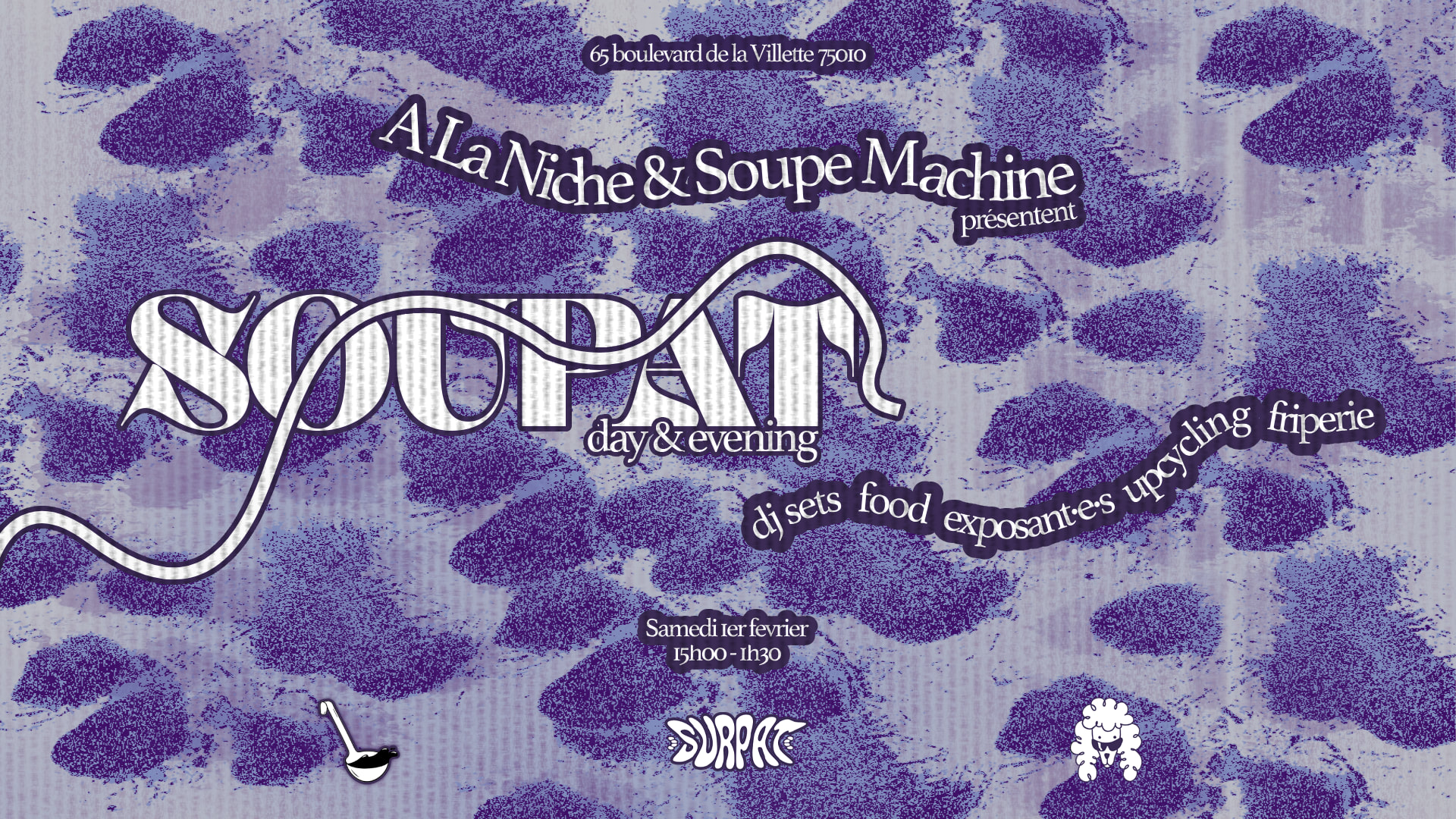 Soupat Day & Evening : A La Niche X Soupe Machine Cover