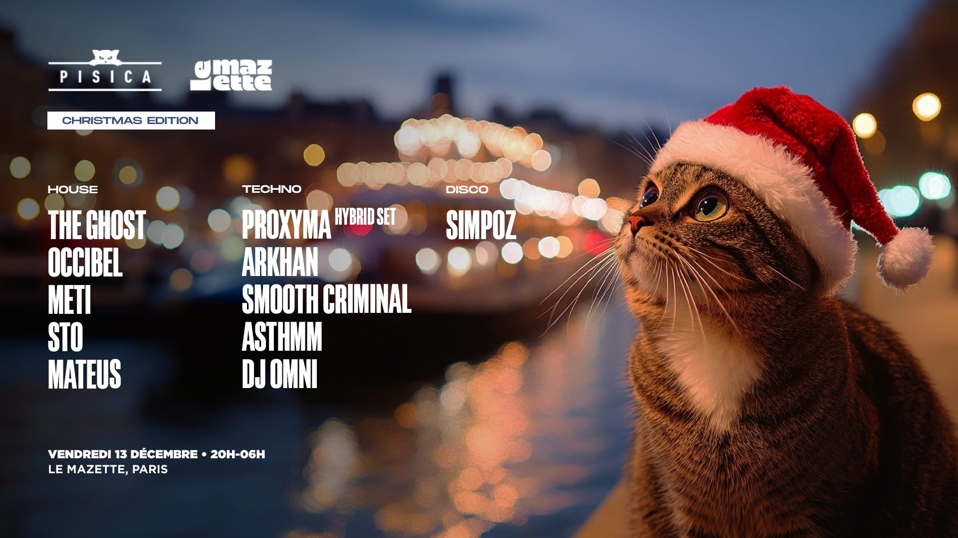 Pisica X Le Mazette : Christmas Edition Cover