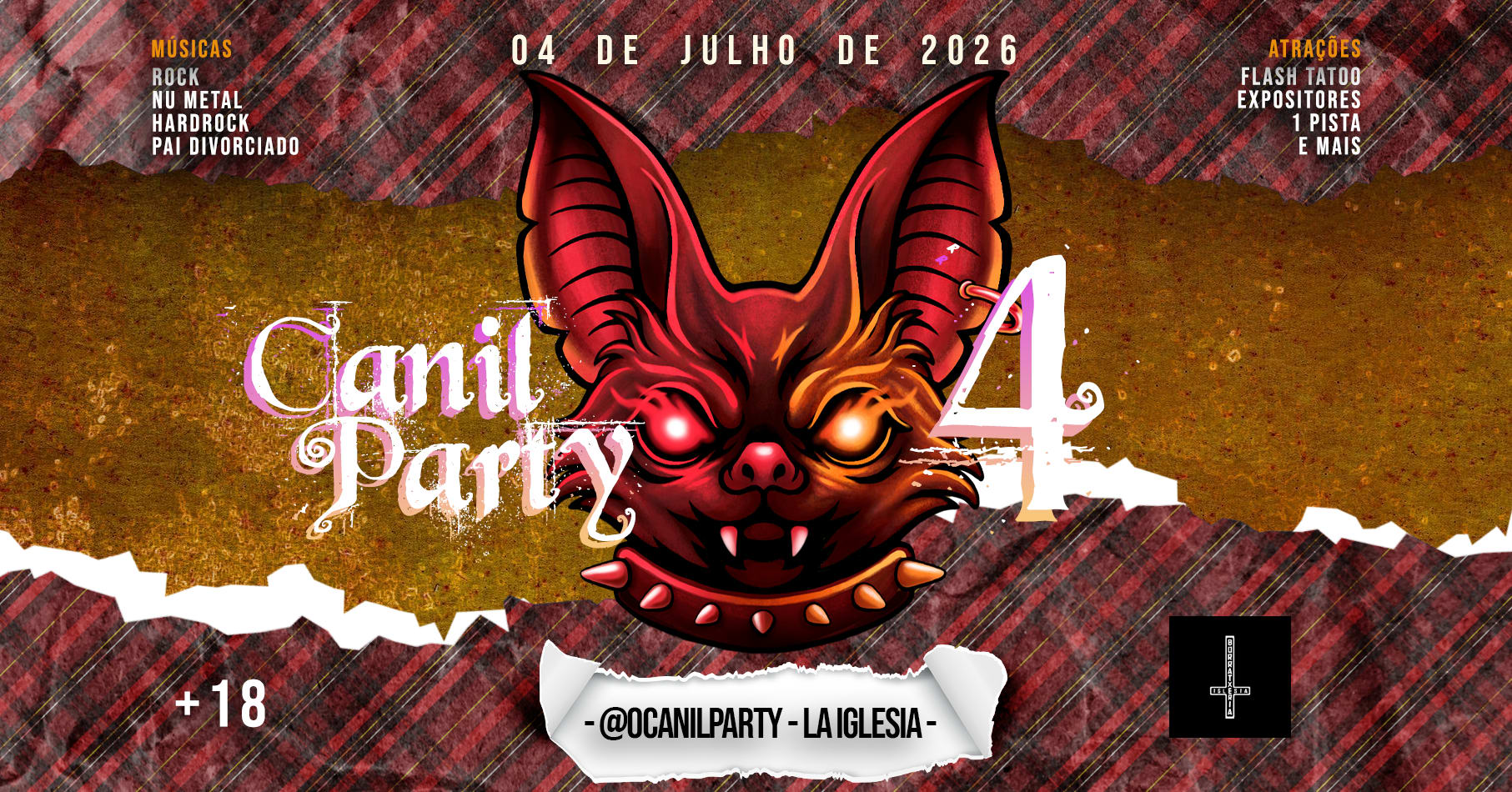 O Canil! Party Vl IV — Mosh De Arraial Cover