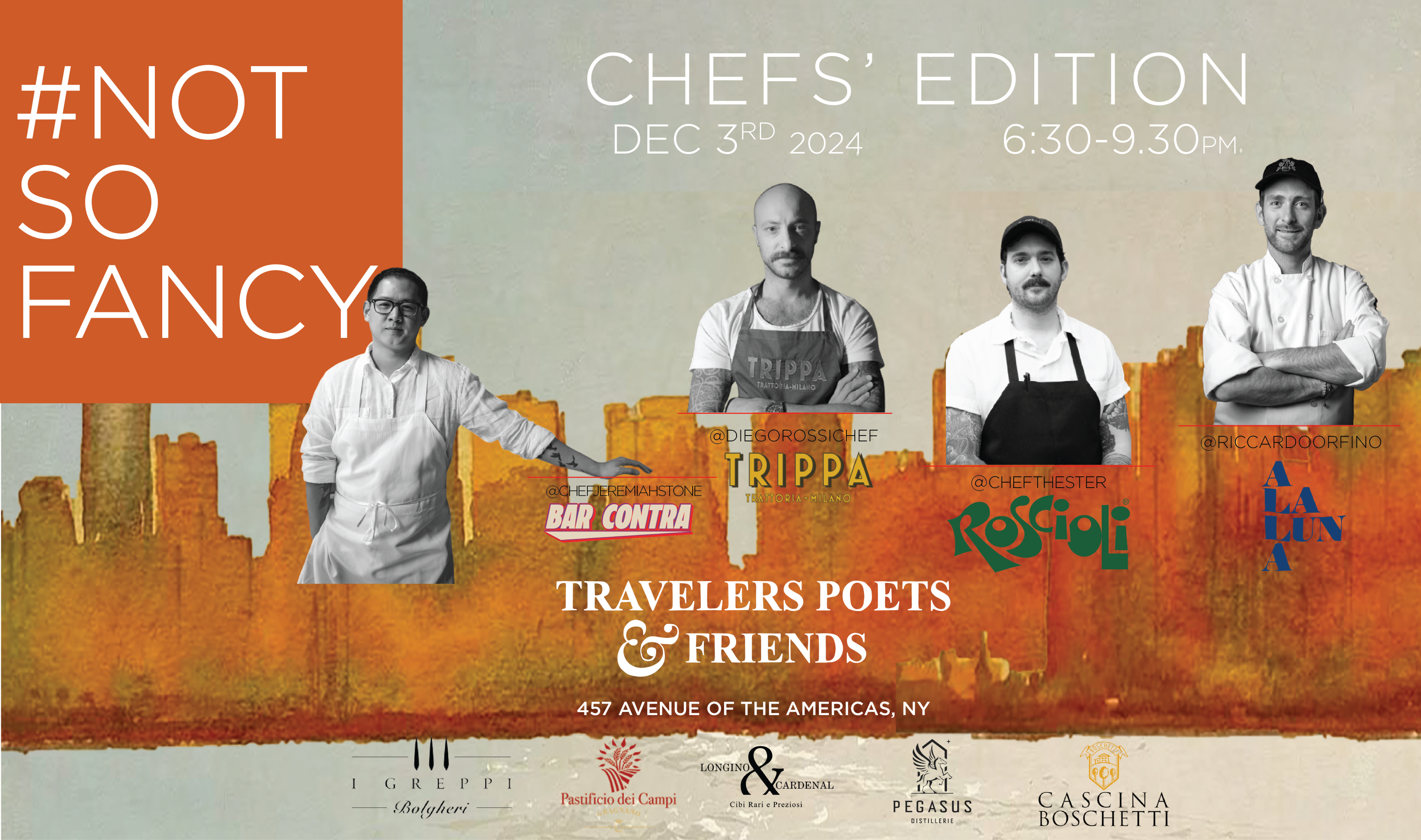 #Notsofancy - Chefs'edition Dec 3rd Cover