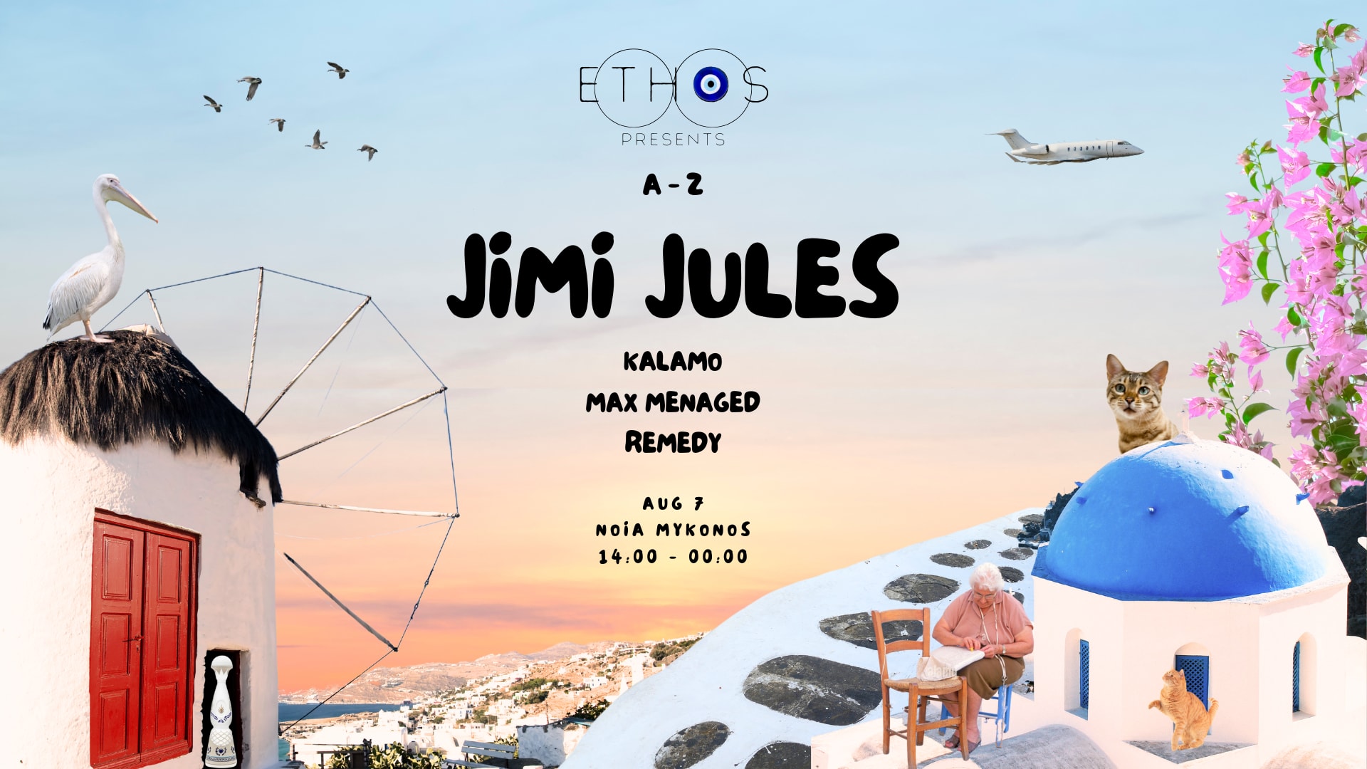 Jimi Jules / Ethos @ Noia Mykonos Cover