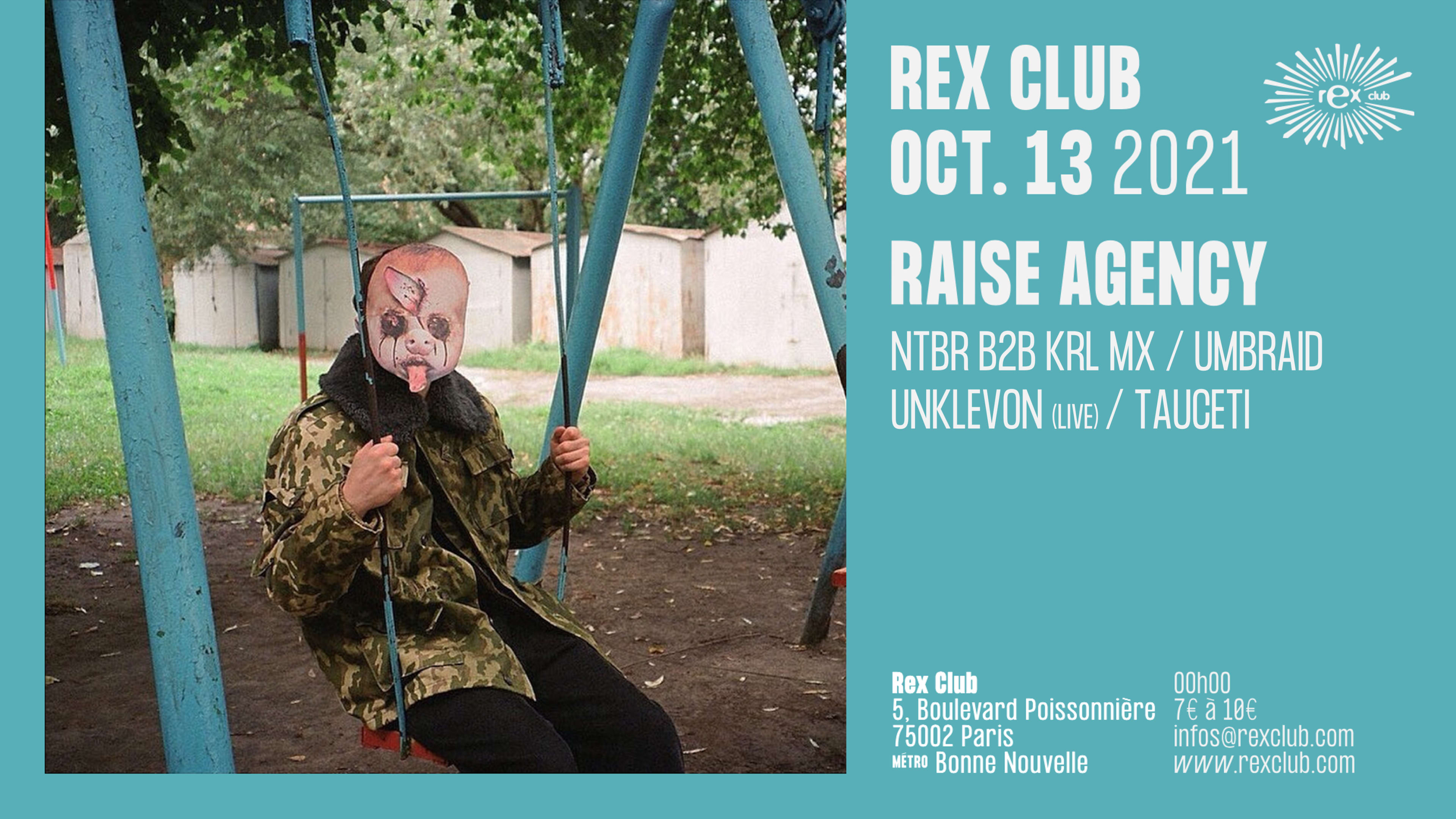 Raise Agency: Ntbr B2b Krl MX, Umbraid, Unklevon Live & More Cover