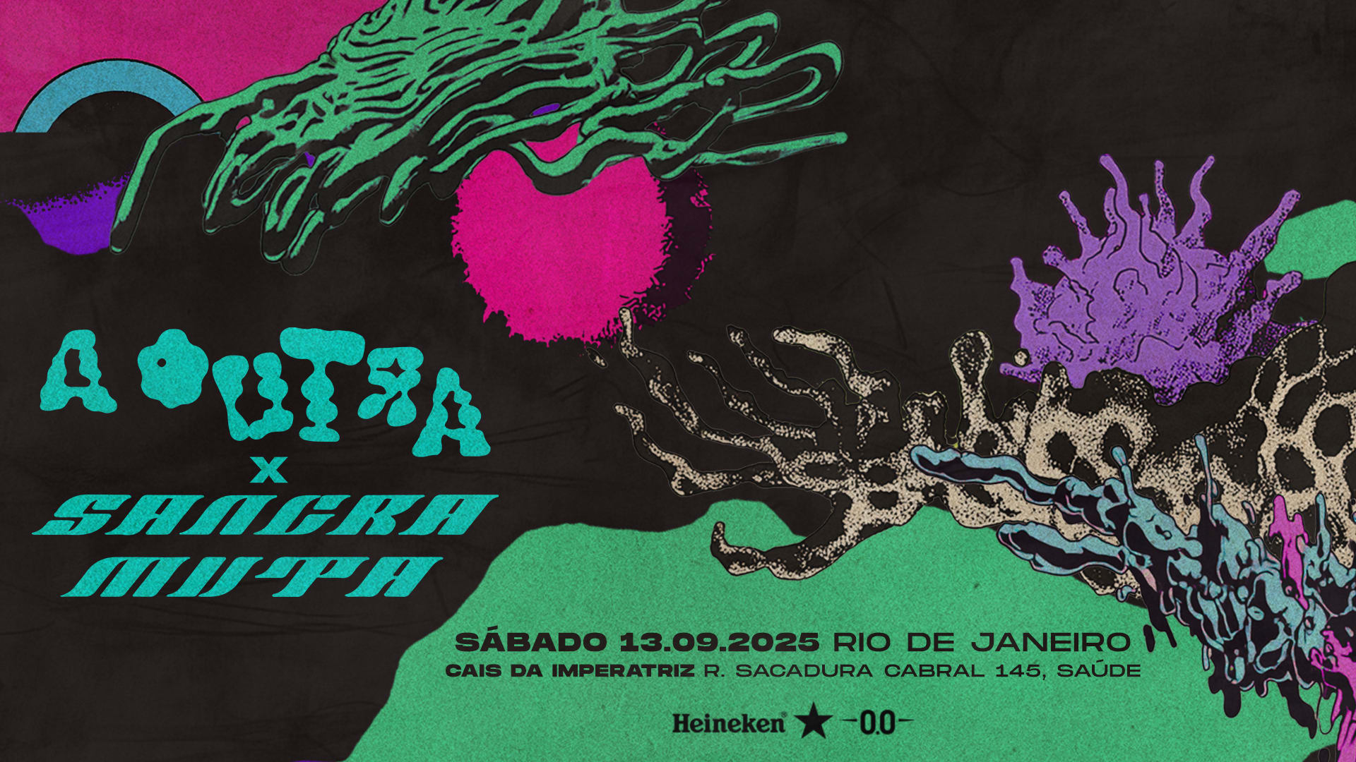 A Outra Sangra No Rio Cover