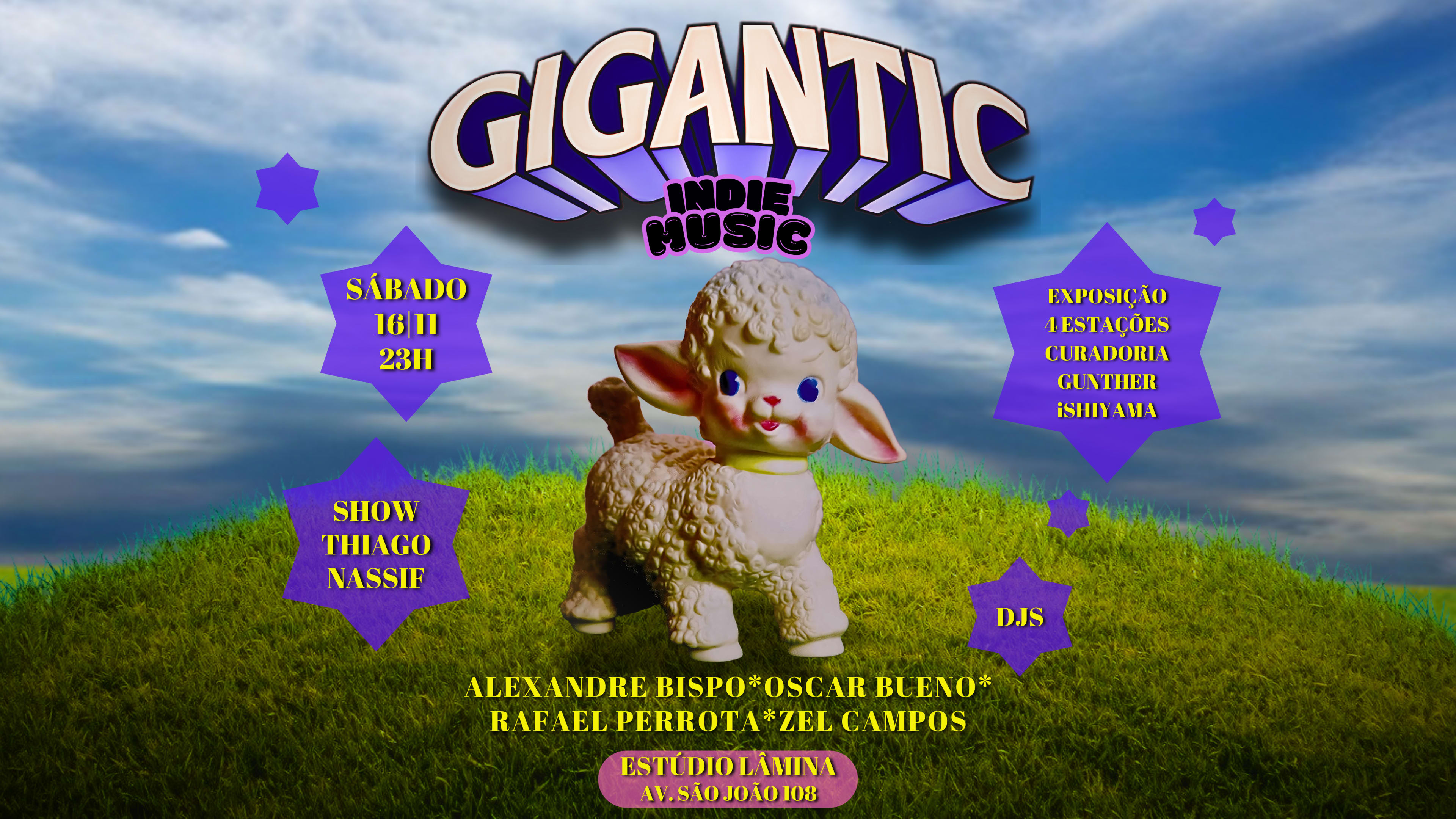 Gigantic No Estúdio Lâmina Segunda Edição Cover