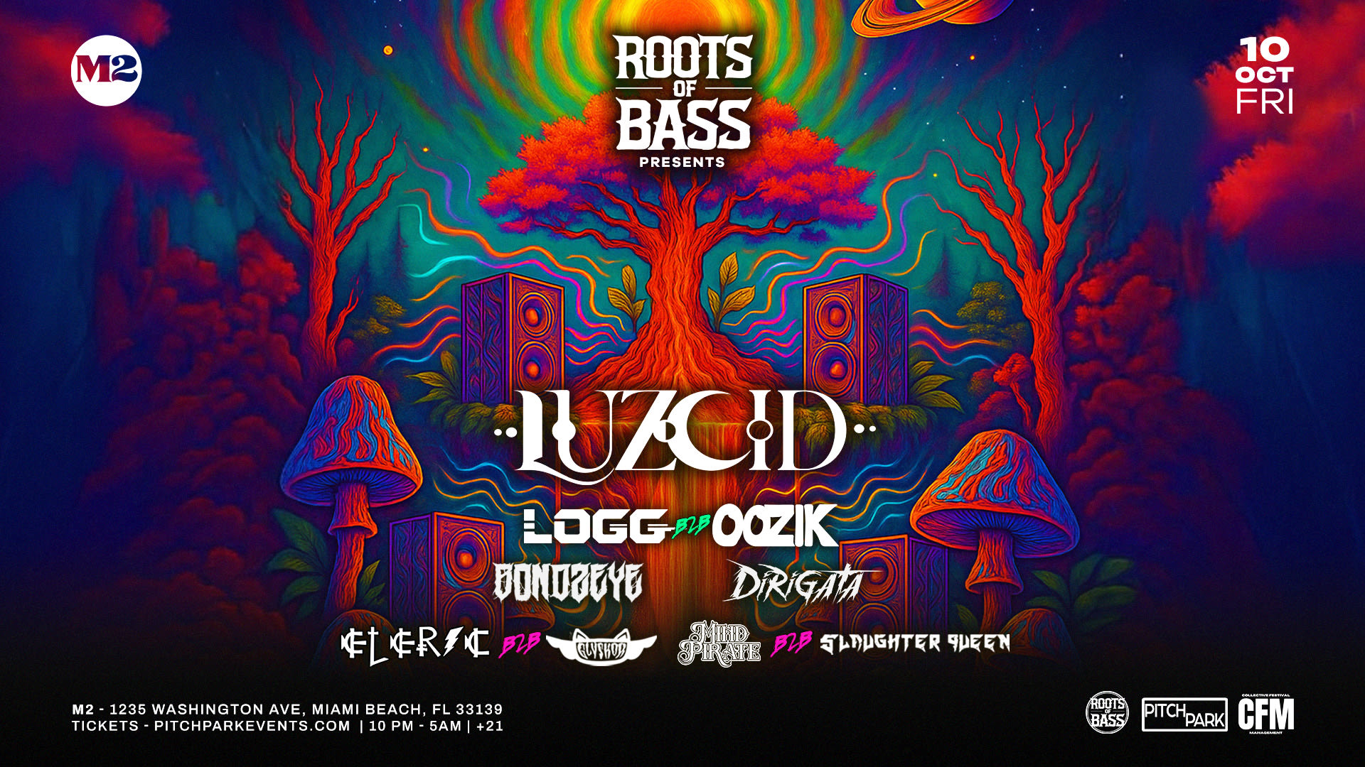 Roots Of Bass: Luzcid Cover