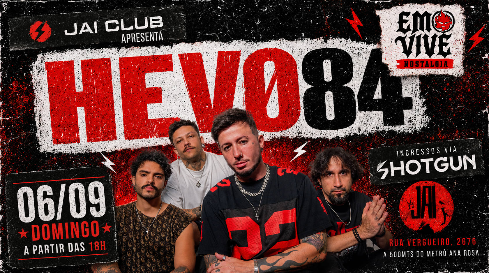 Hevo 84 - Show Em São Paulo Cover