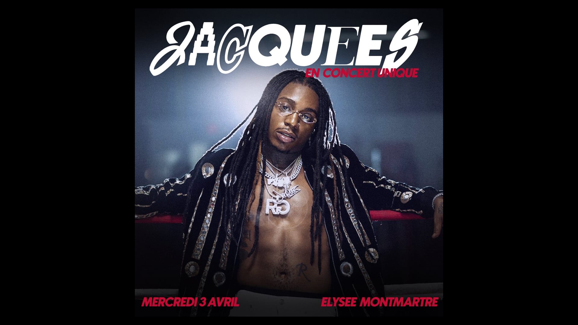Jacquees En Concert À Elysee Montmartre 3 Avril2024 Cover