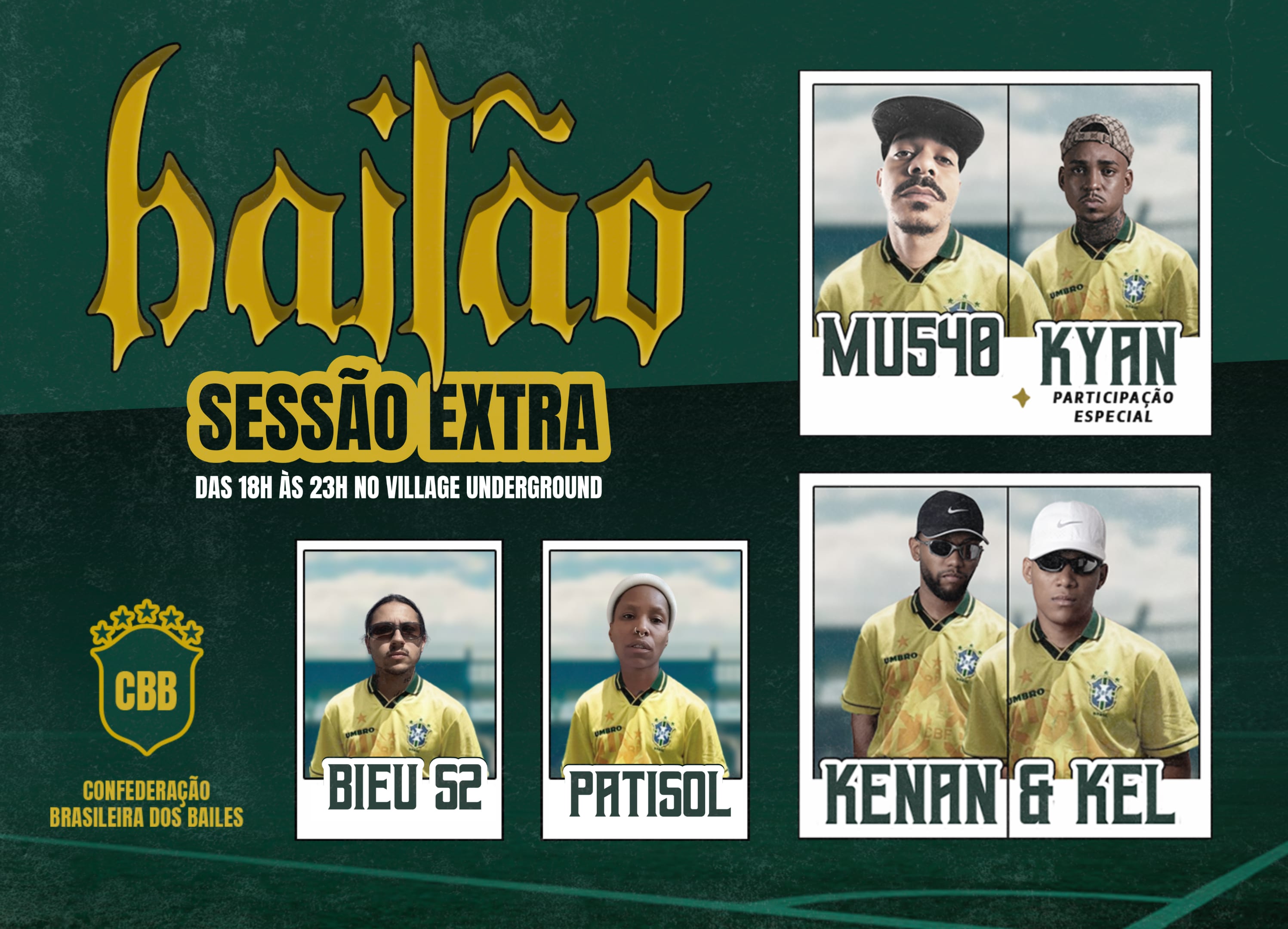 Sessão Extra: Bailão LX | Mu540 Convida Kyan + Kenan & Kel Cover