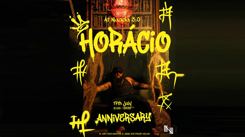 Horácio At Naada B-Day Party Cover