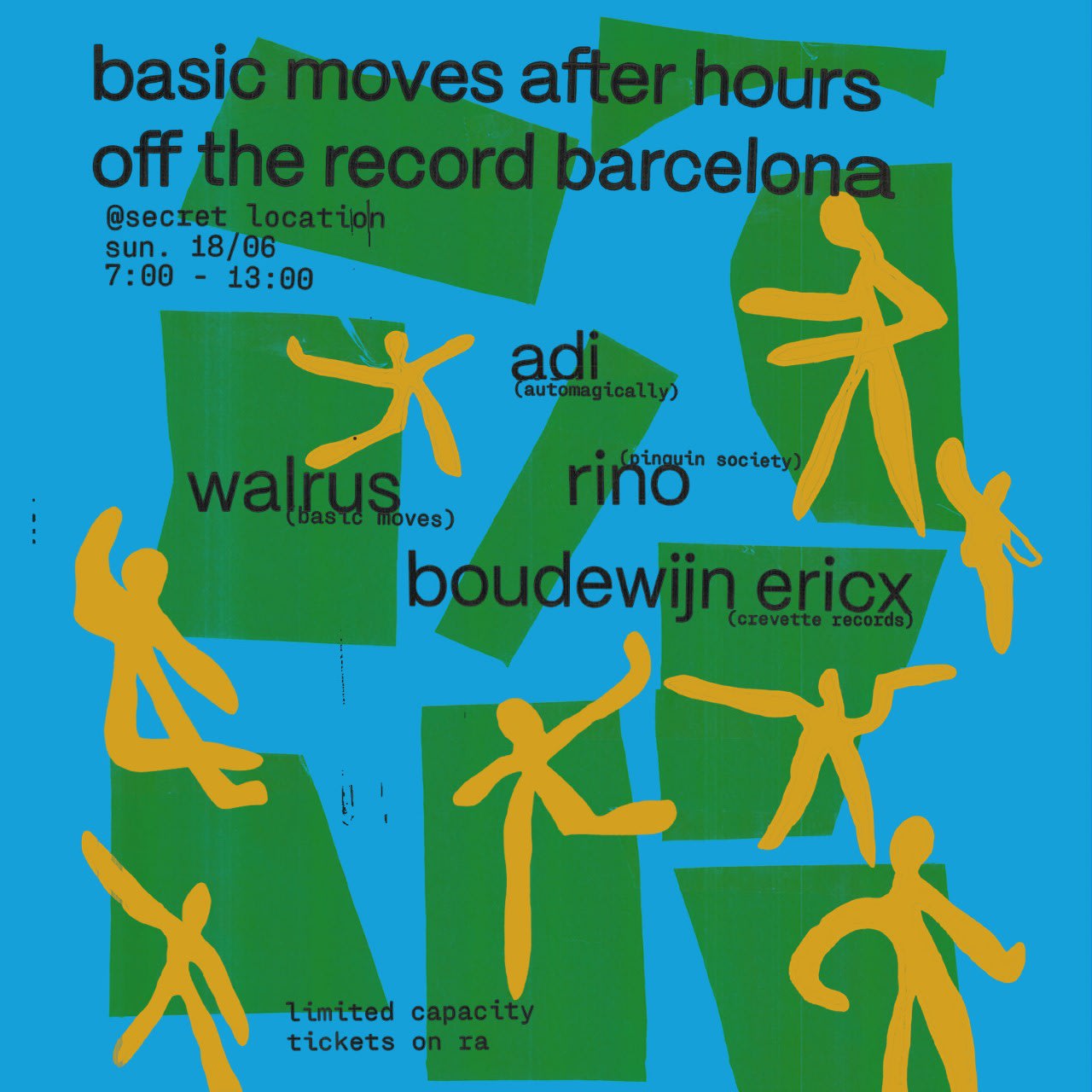 Basic Moves After Hours Off The Record Barcelona Cover