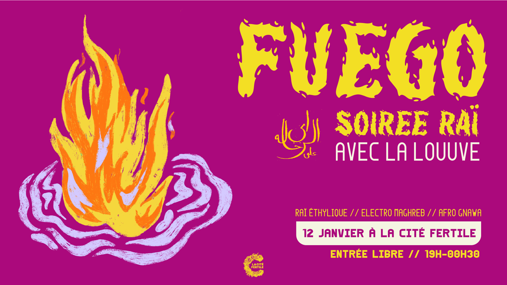 Fuego : Soirée Raï Cover