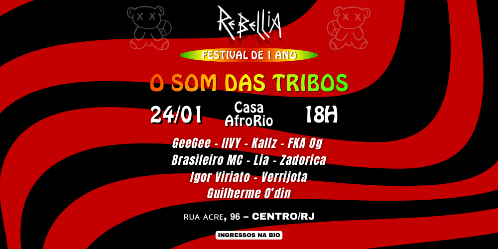 Rebellia 1 Ano: O Som Das Tribos Cover