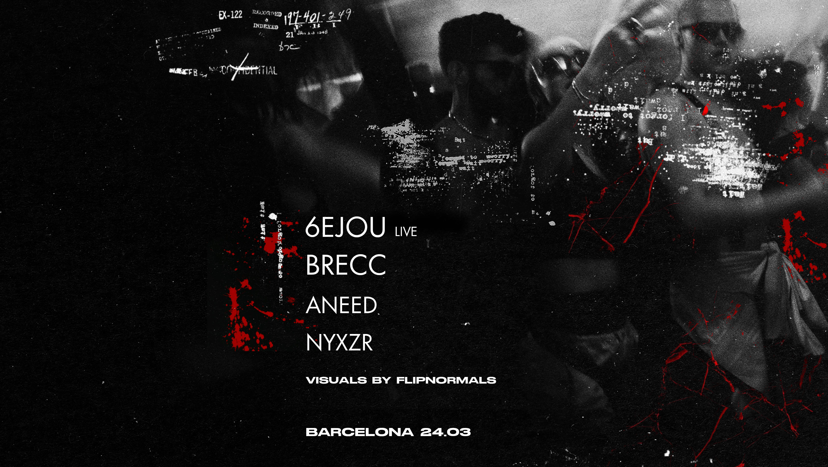 Kompound | 6ejou (Live), Brecc, Aneed, Nyxzr | Barcelona Cover