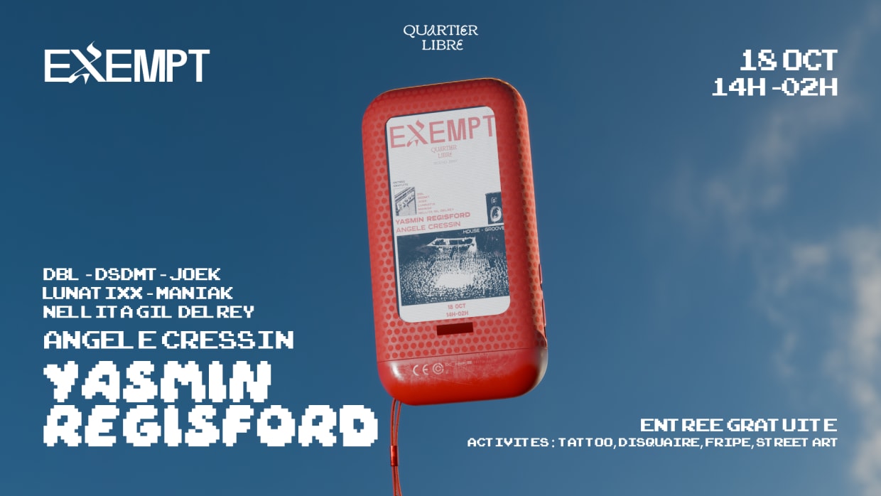 Exempt - Quartier Libre - Gratuit Cover