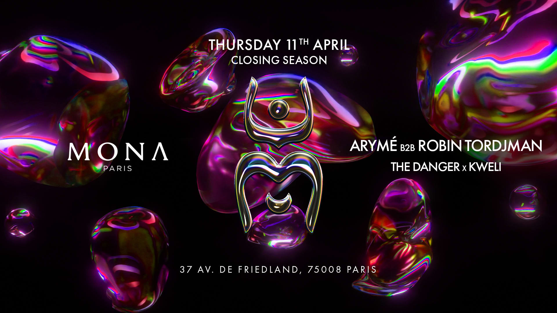Closing Mona - Arymé B2b Robin Tordjman Cover