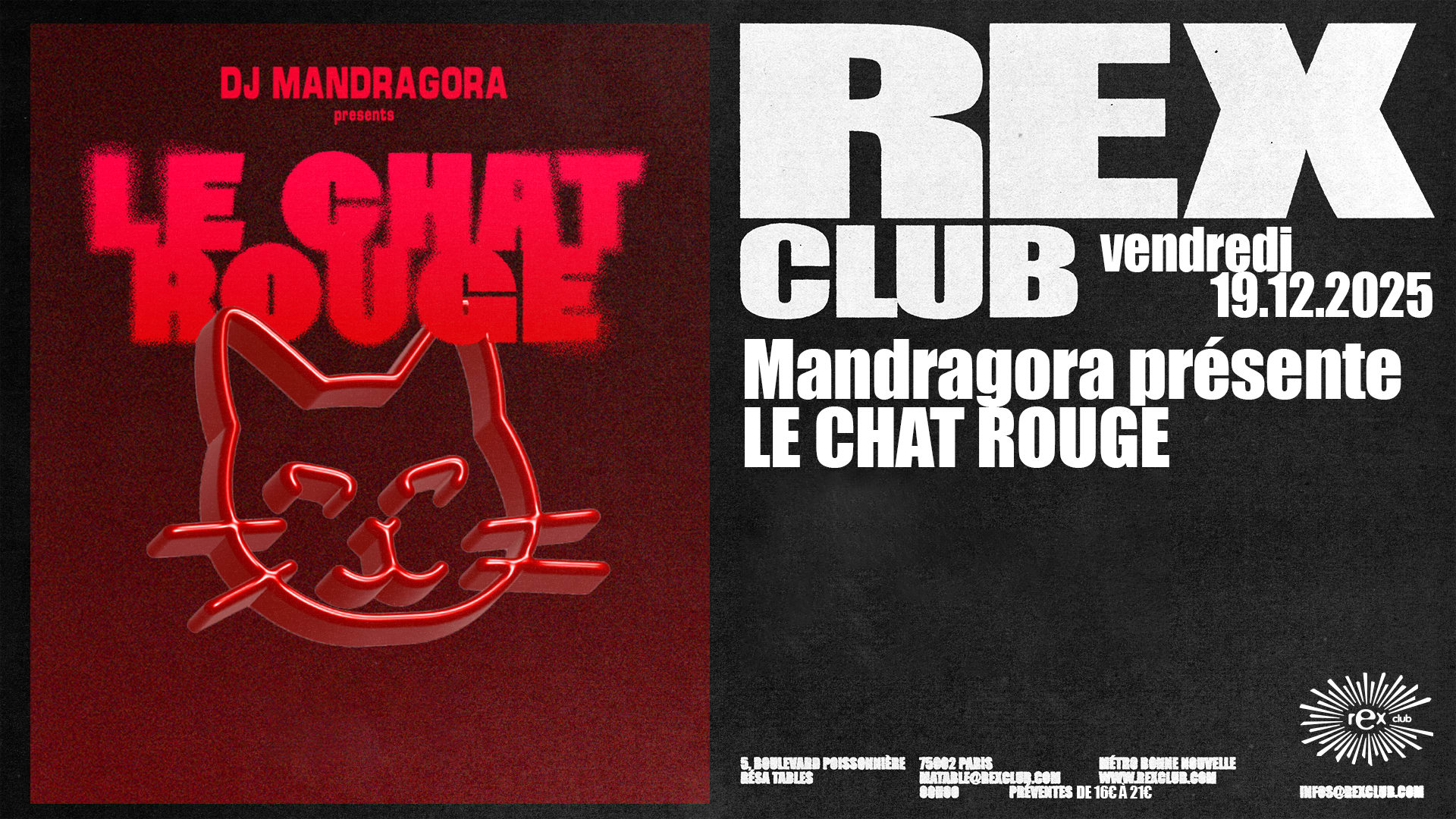 Mandragora Presents Le Chat Rouge Cover