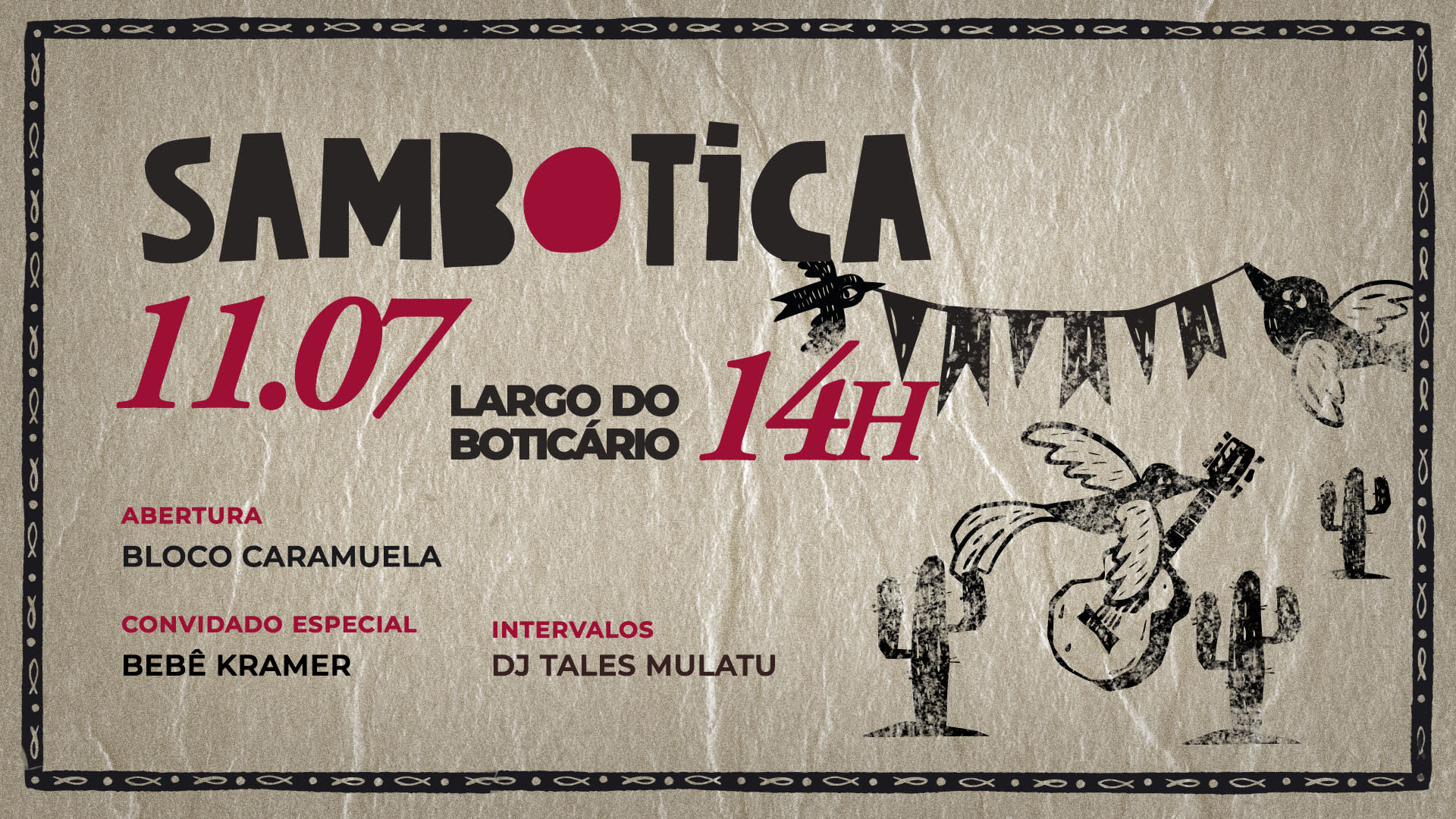 Arraiá Do Sambotica No Largo Do Boticário Cover