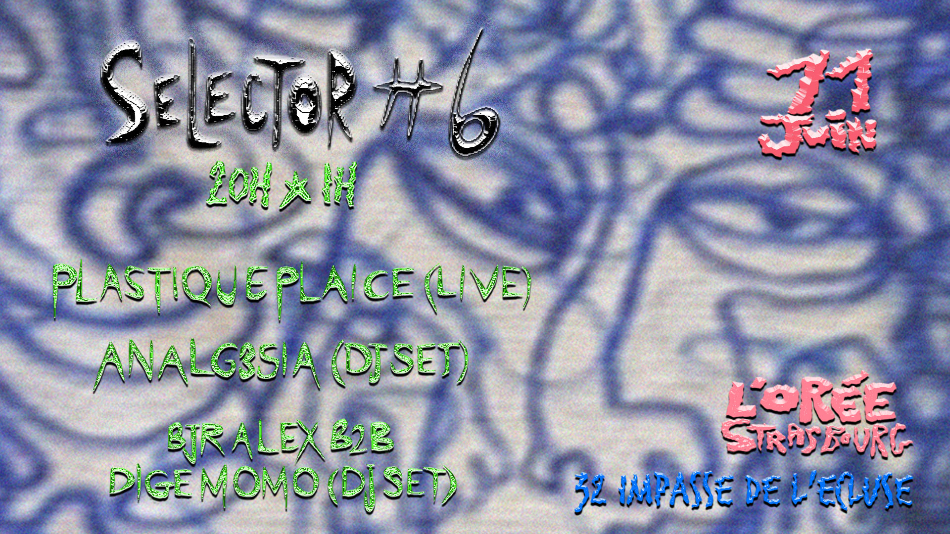 Selector #6 Live & Djset Cover