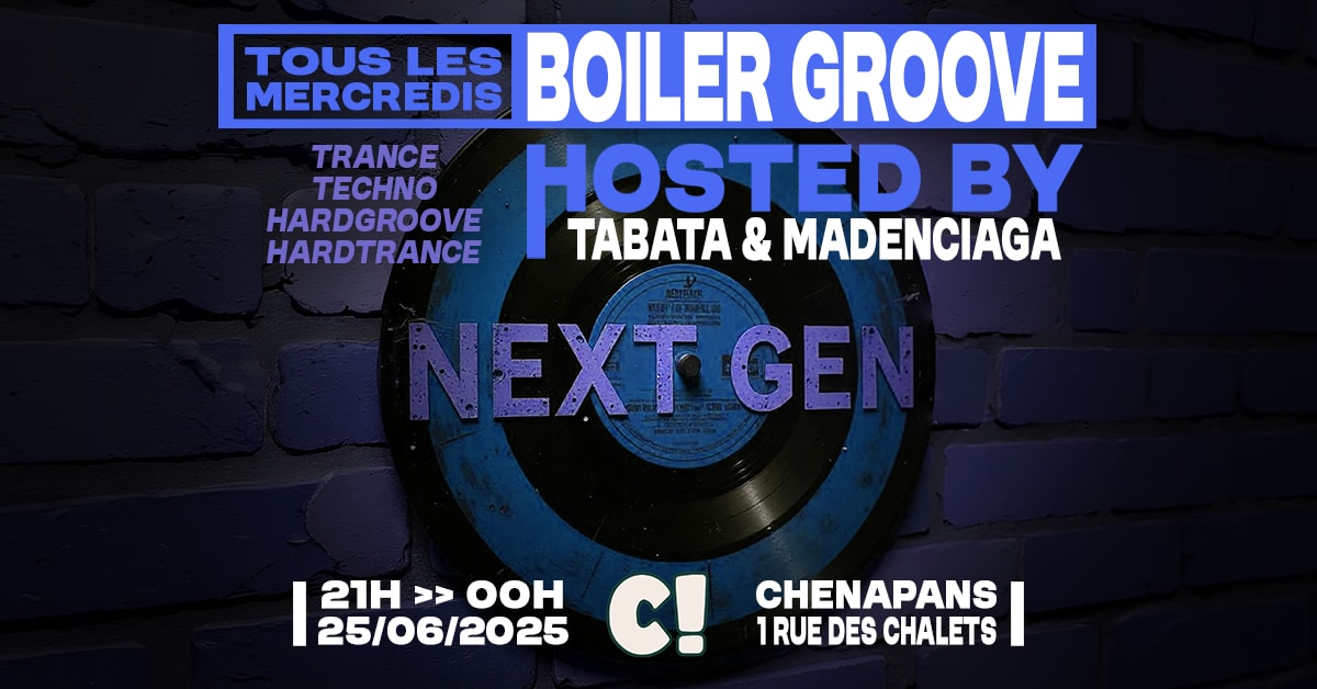 Boiler Groove - Tous Les Mercredis - Tabata & Madenciaga Cover