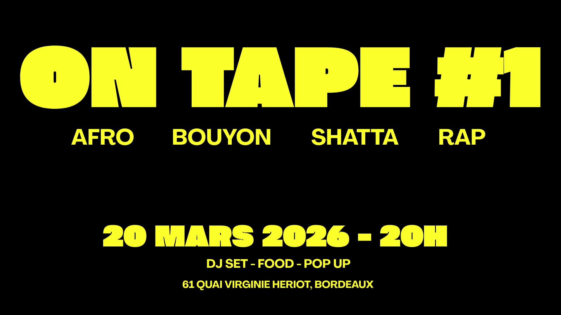 On Tape #1 Debarque Cover