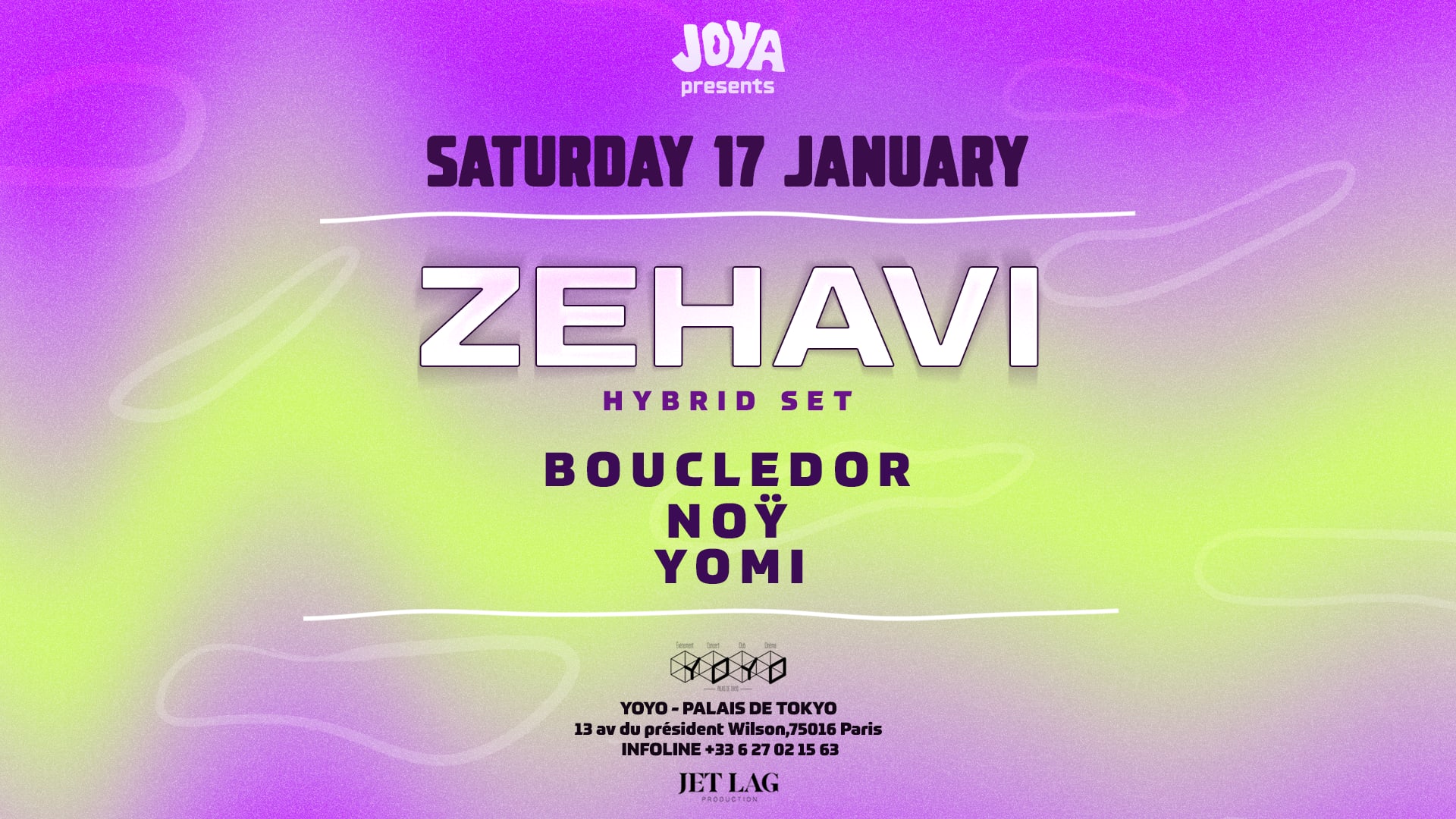 Joya Present : Zehavi , Boucledor , Noy , Yomi Cover