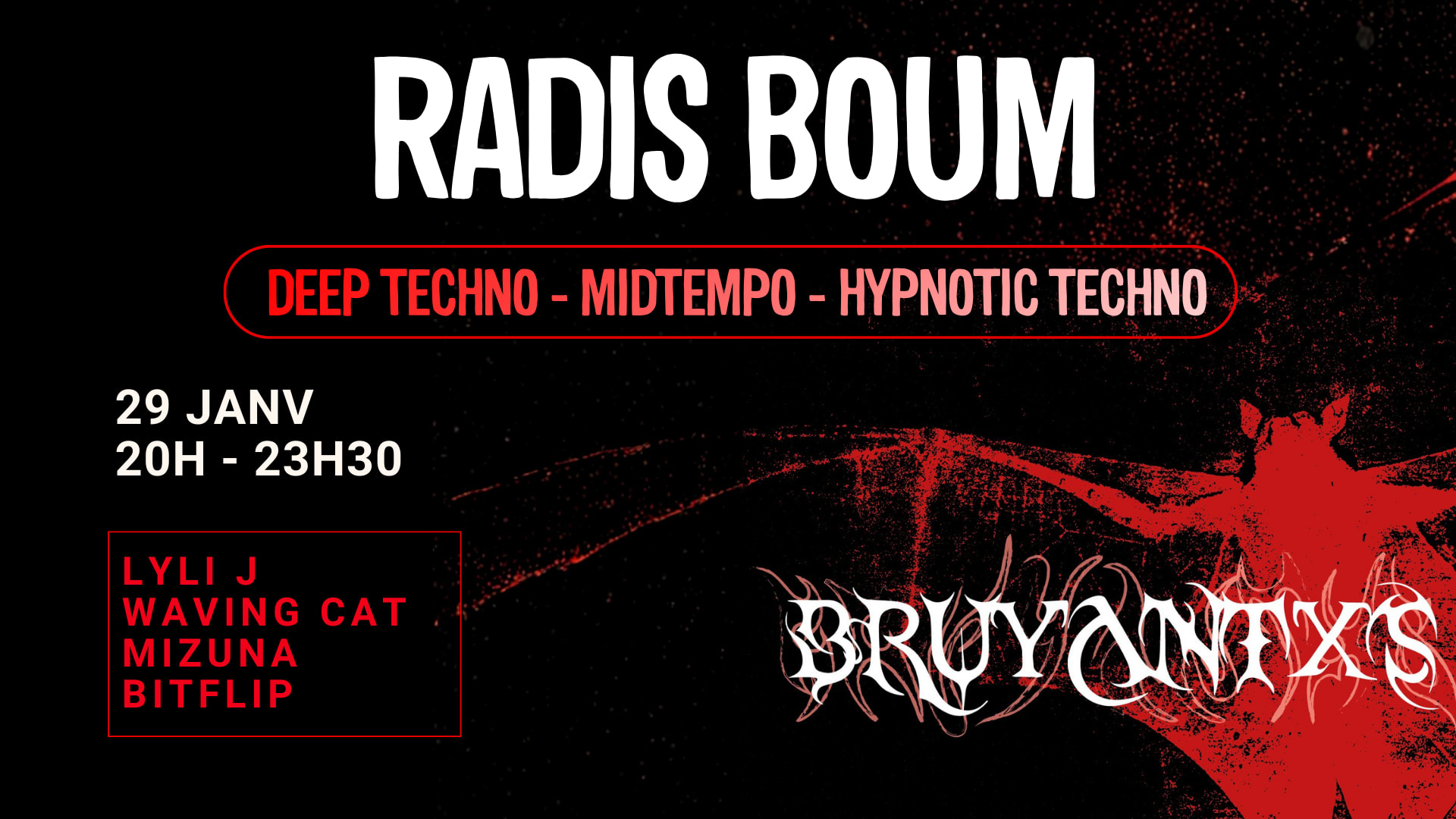 Radis Boum Bruyantxs Cover