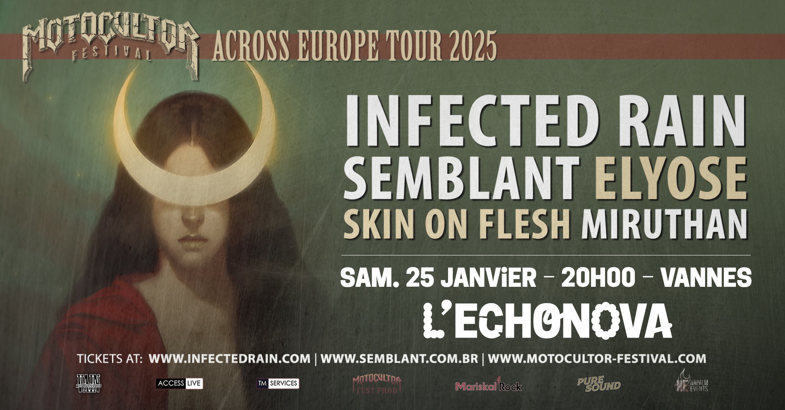 Motocultor Accross Europe Tour 2025 Cover