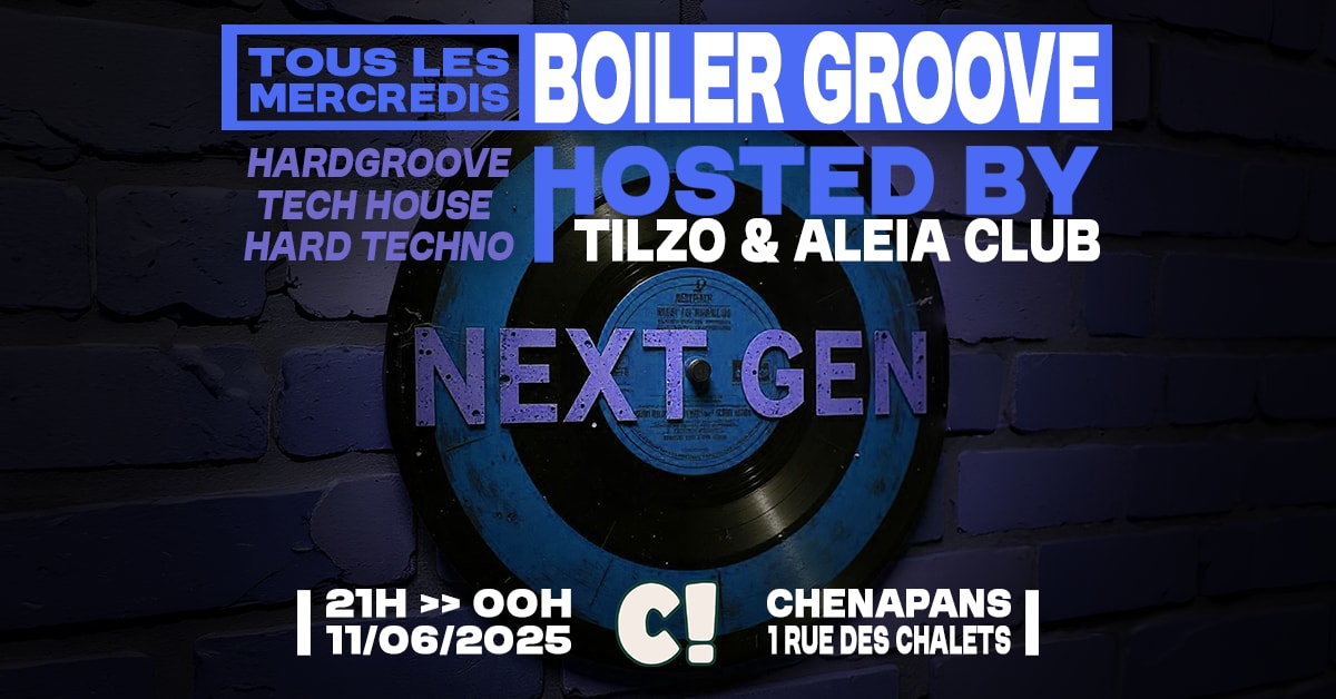 Boiler Groove - Tous Les Mercredis - Tilzo & Aleia Club Cover