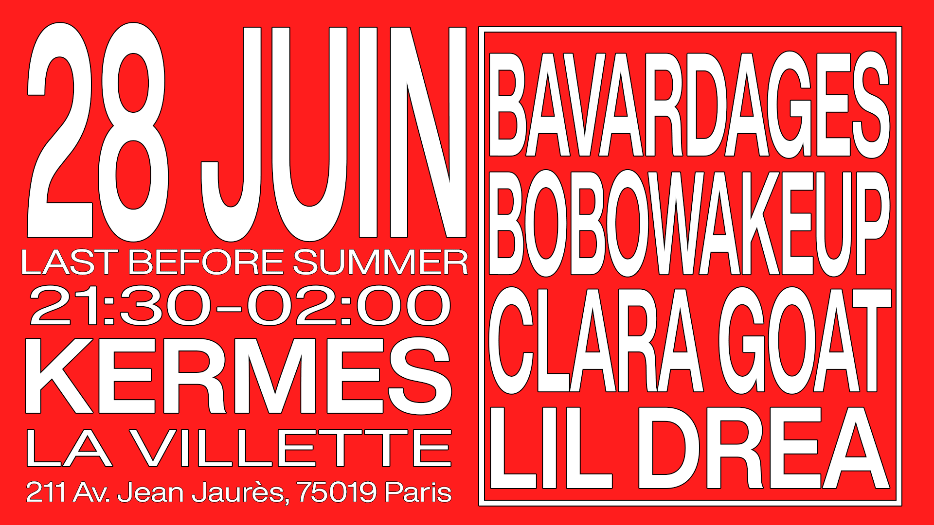 Last Bavardages Before Summer Cover