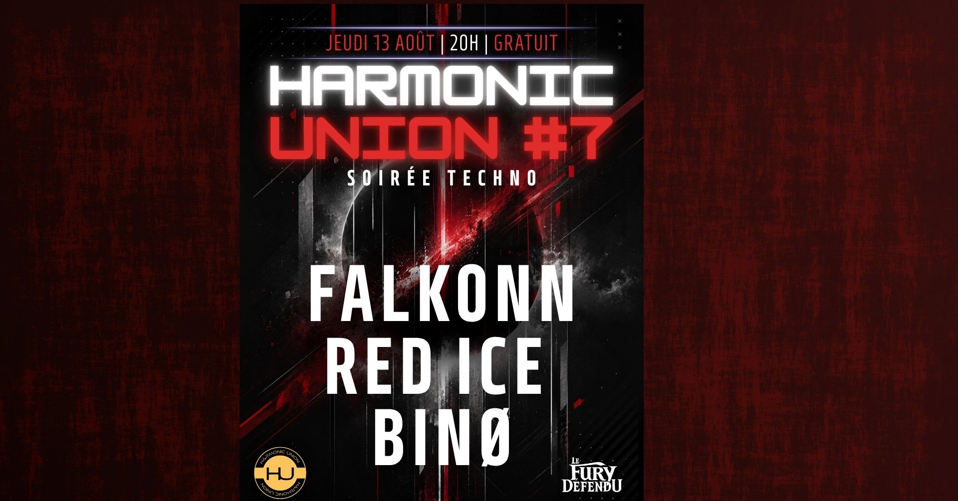 Harmonic Union #7 (Soirée 100% Techno) Cover