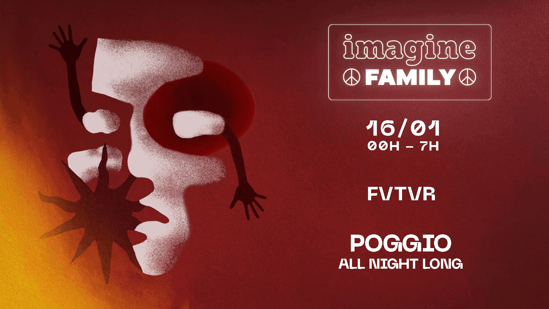 Imagine Family: Poggio All Night Long Cover