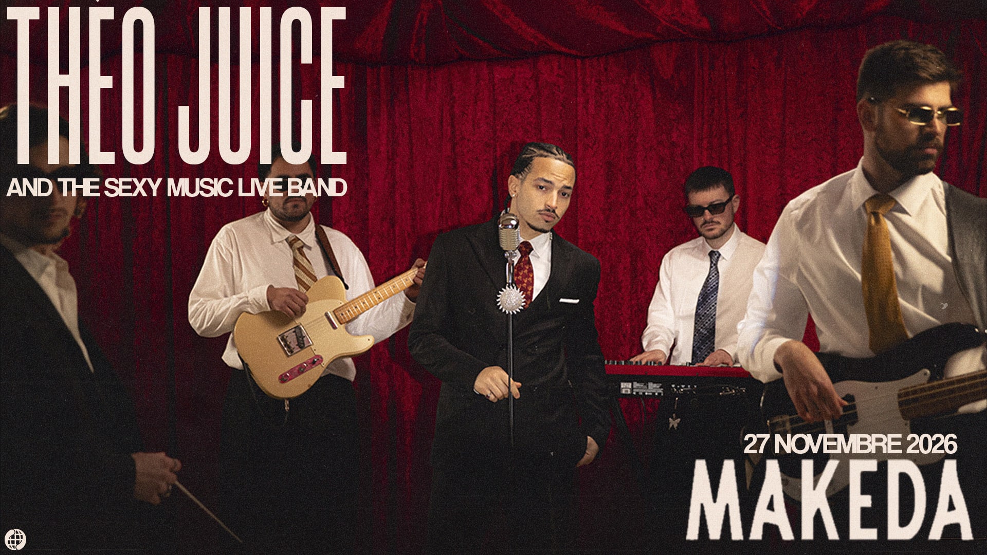 Théo Juice And The Sexy Music Live Band - Marseille Cover